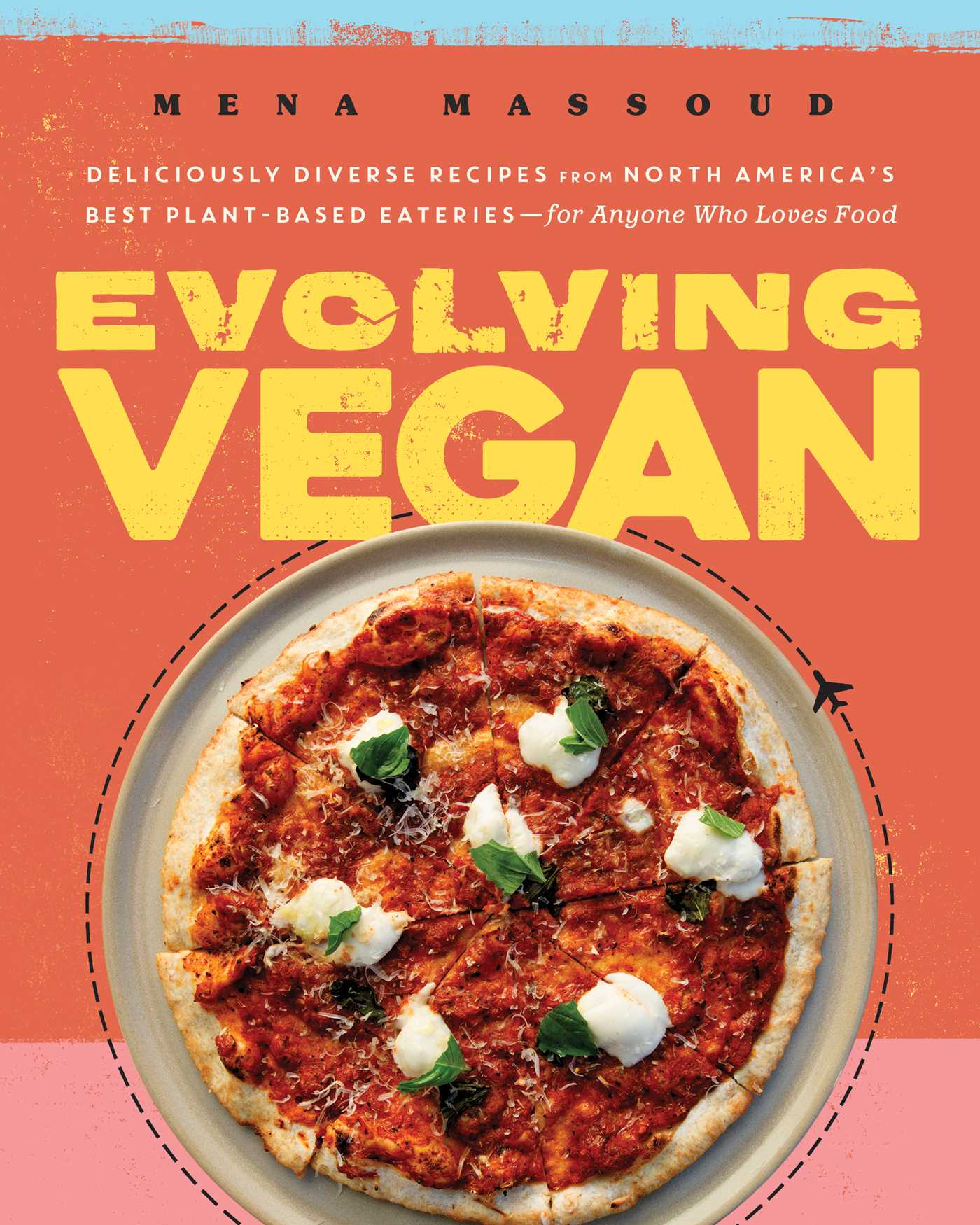 This image is the cover for the book Evolving Vegan