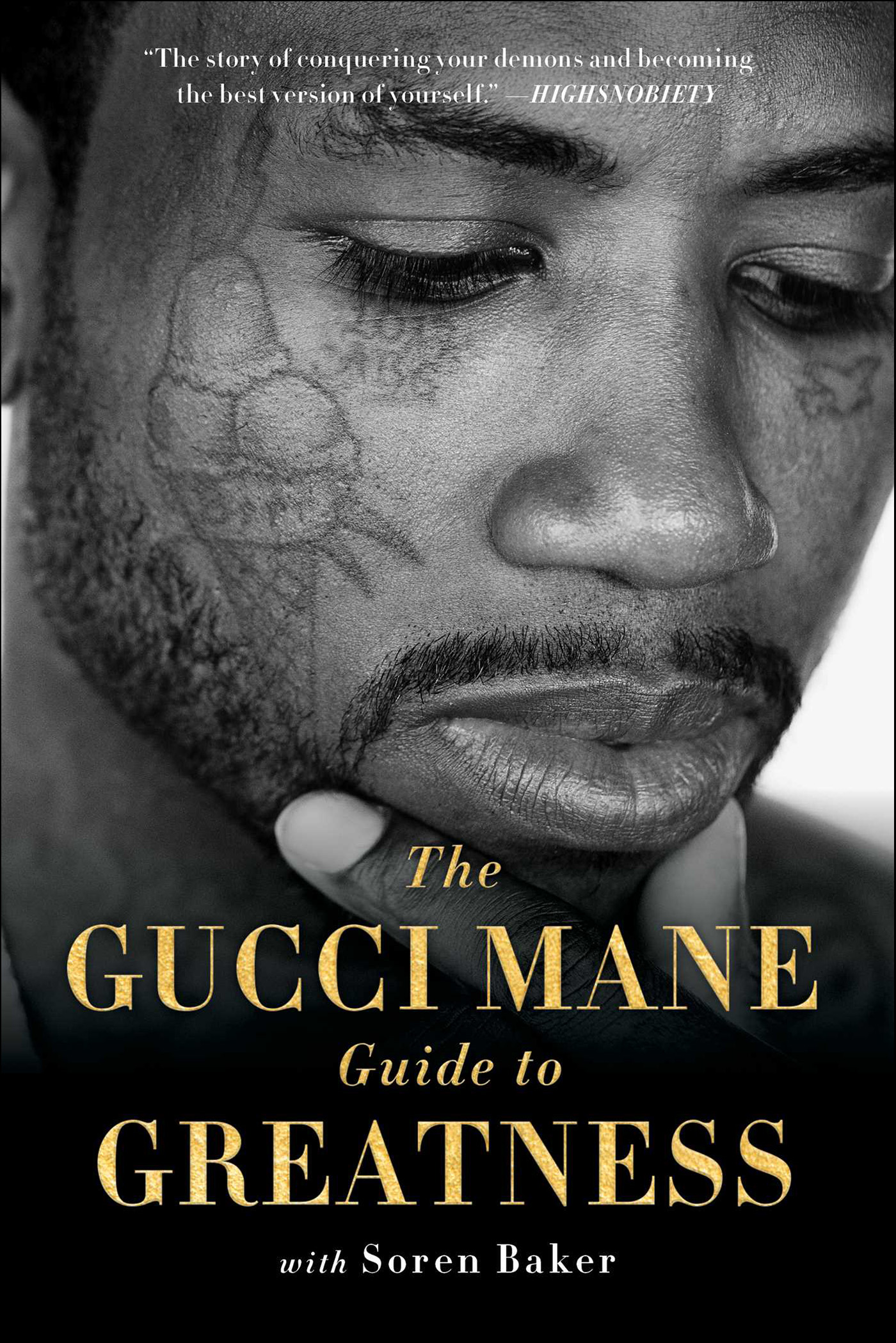 This image is the cover for the book Gucci Mane Guide to Greatness