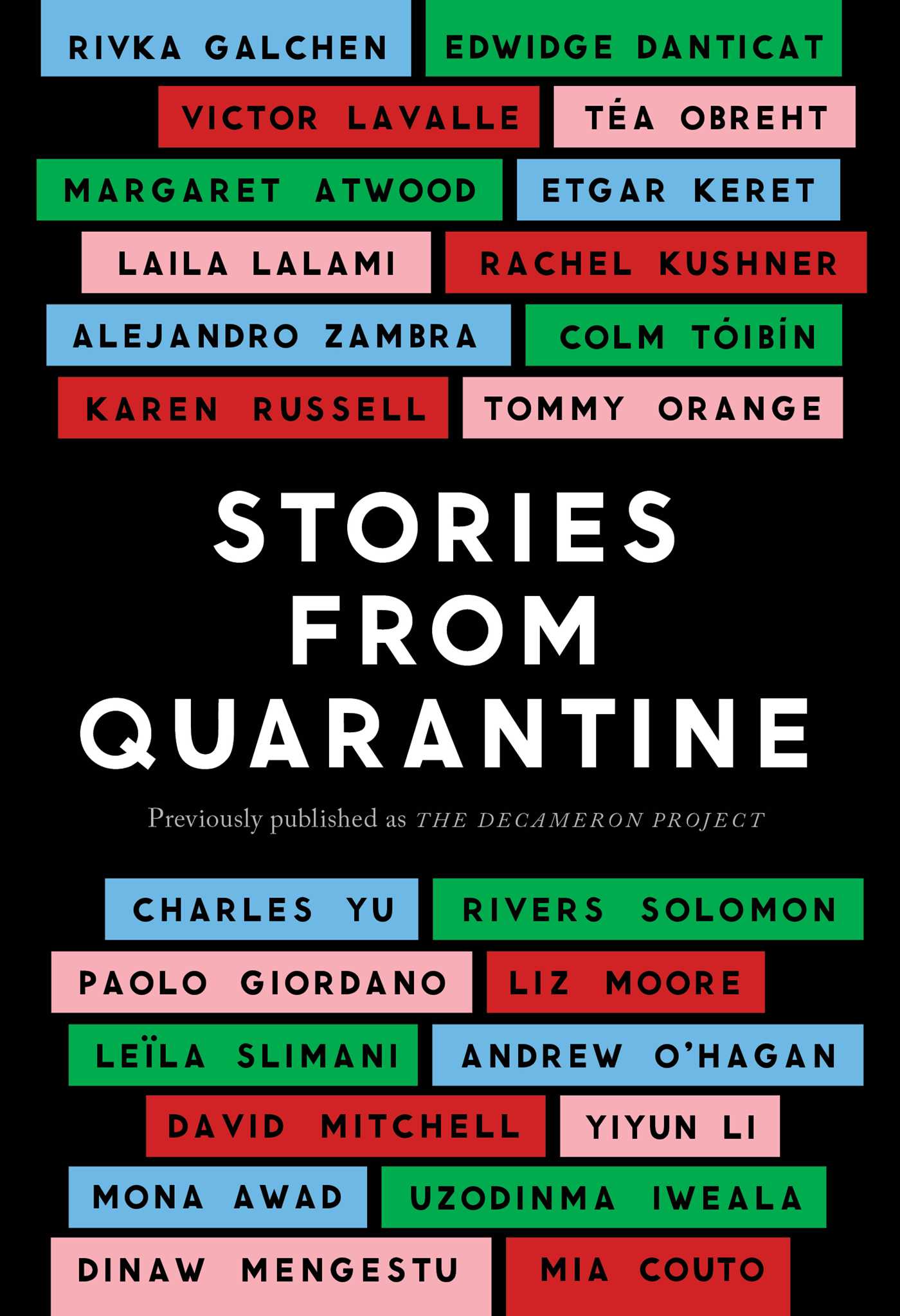 This image is the cover for the book Stories from Quarantine