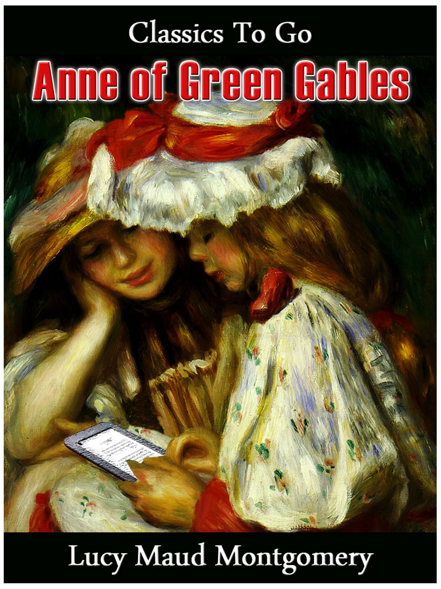 This image is the cover for the book Anne of Green Gables, Classics To Go