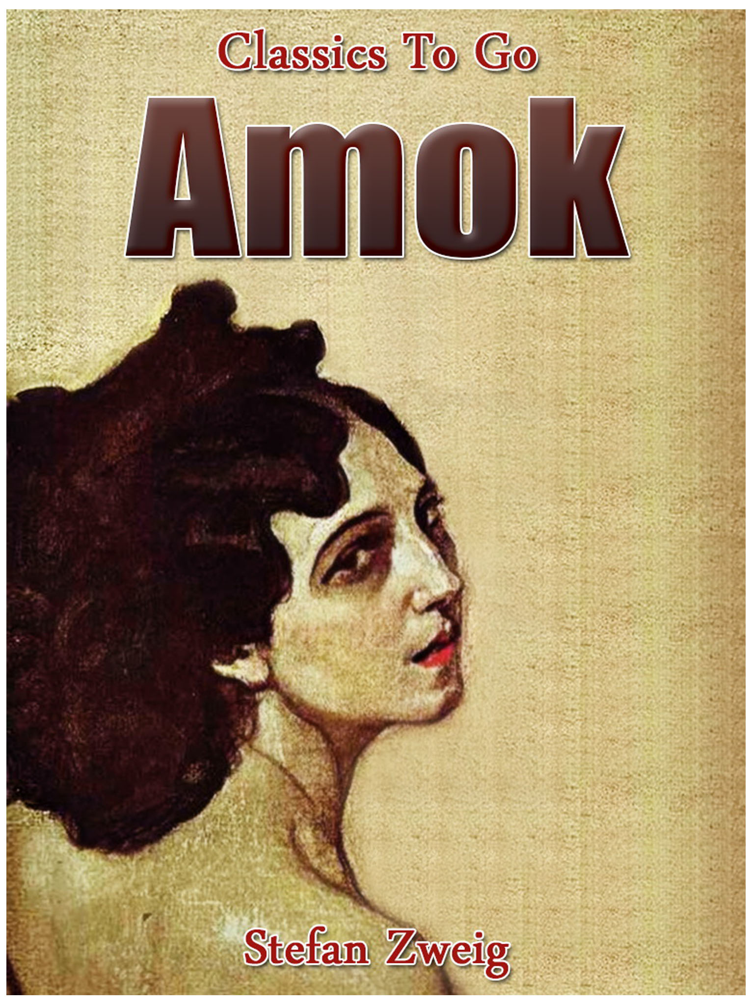 This image is the cover for the book Amok, Classics To Go