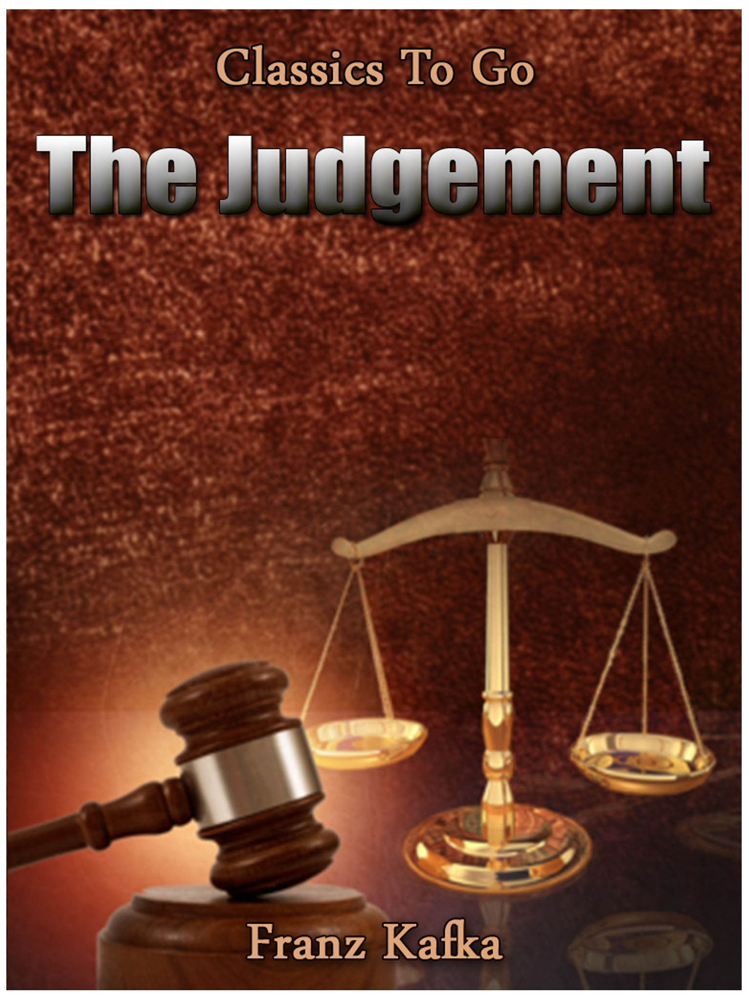 This image is the cover for the book The Judgement, Classics To Go