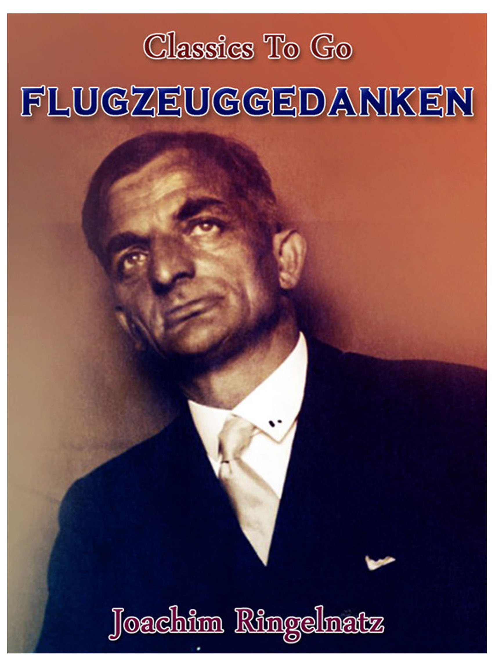 This image is the cover for the book Flugzeuggedanken, Classics To Go