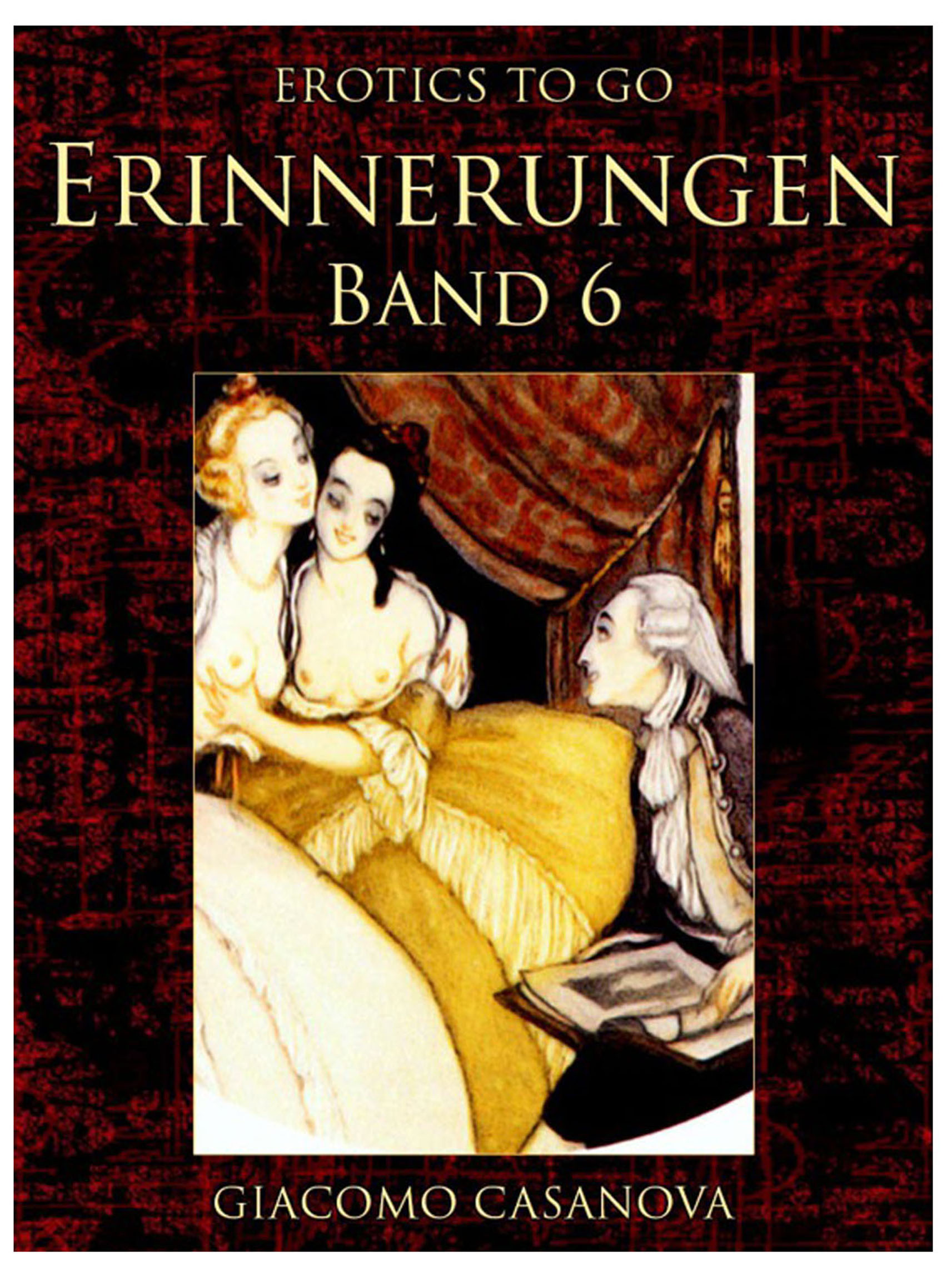 This image is the cover for the book Erinnerungen, Band 6, Erotics To Go