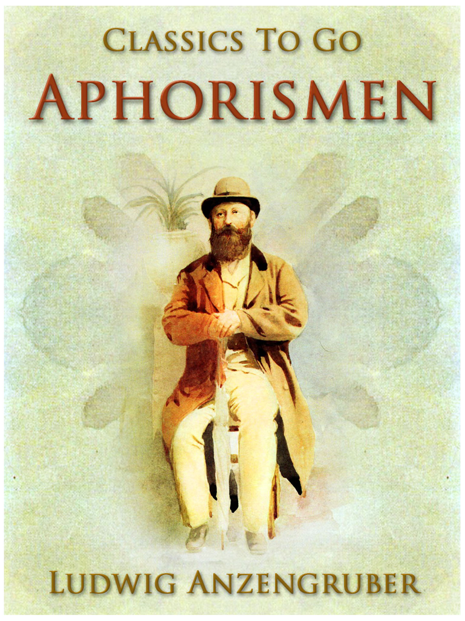 This image is the cover for the book Aphorismen, Classics To Go
