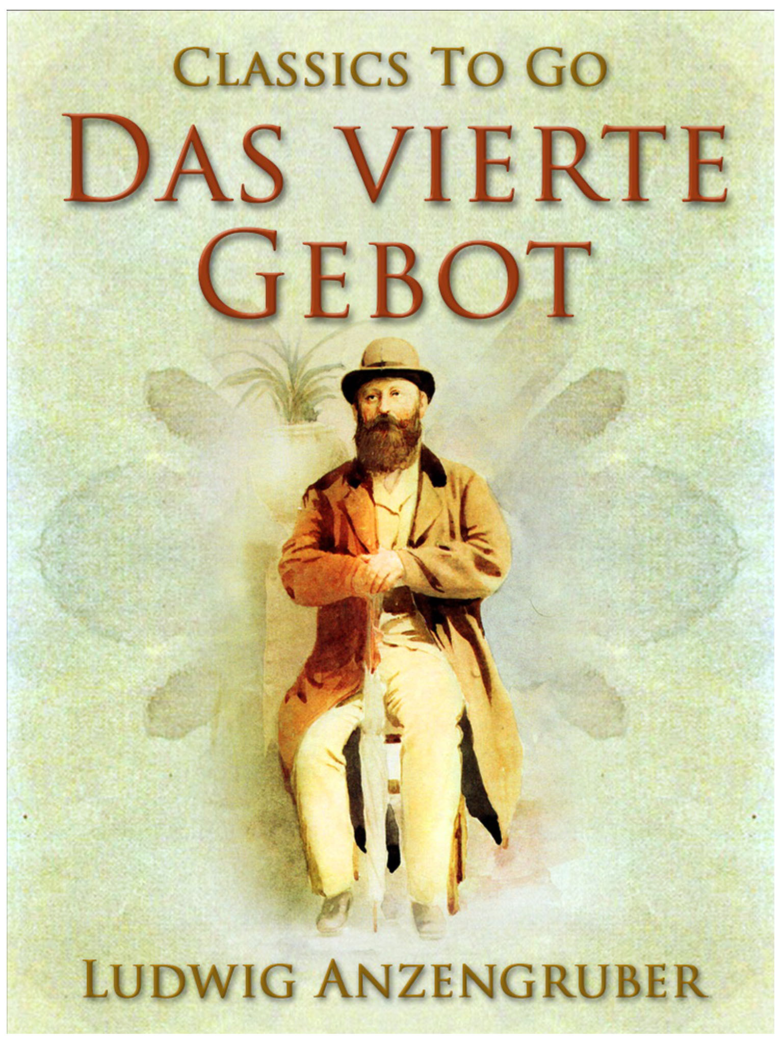 This image is the cover for the book Das vierte Gebot, Classics To Go