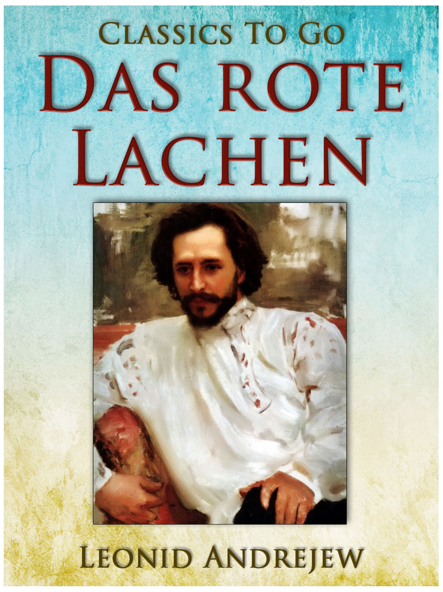 This image is the cover for the book Das rote Lachen, Classics To Go