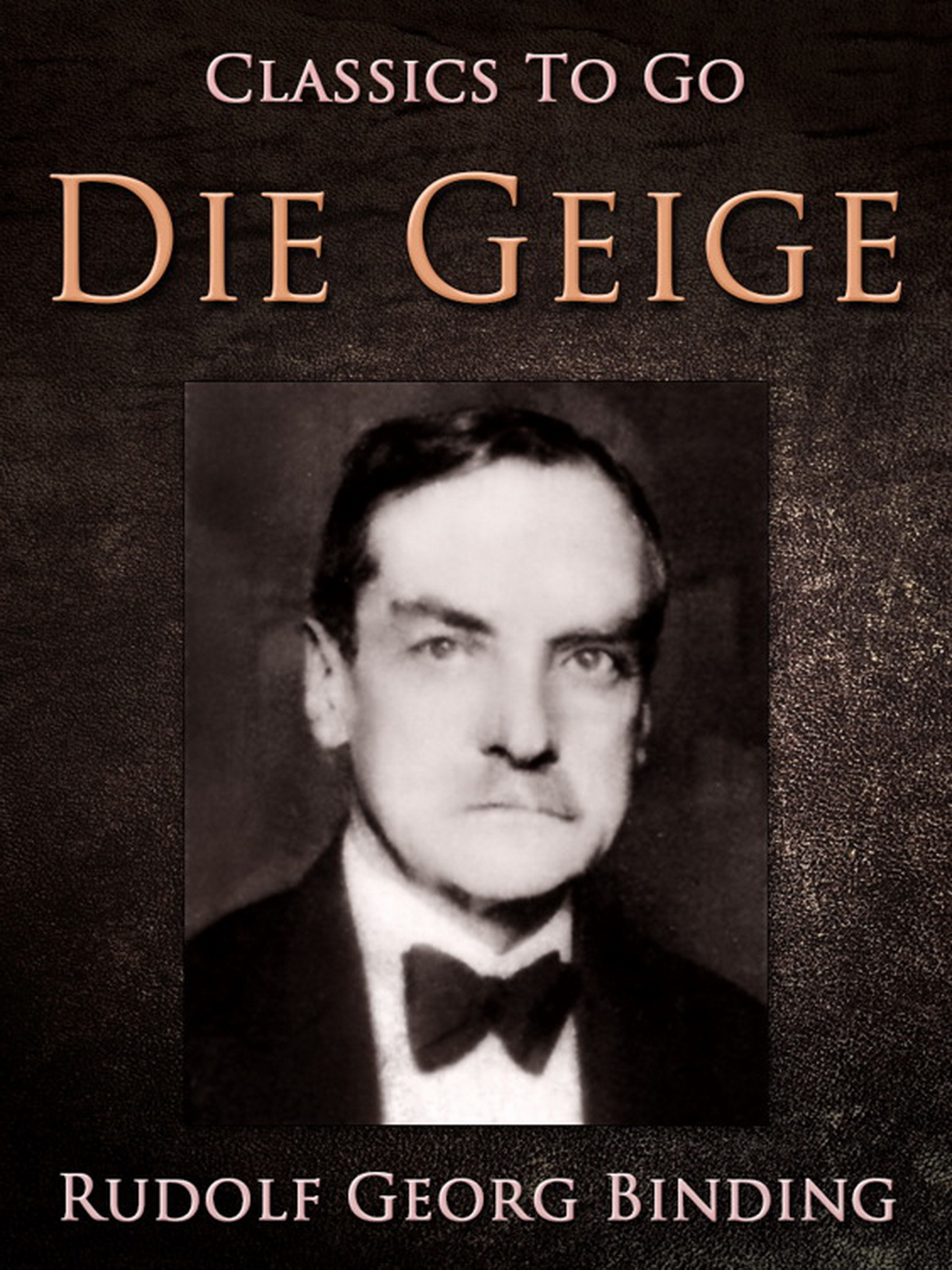 This image is the cover for the book Die Geige, Classics To Go