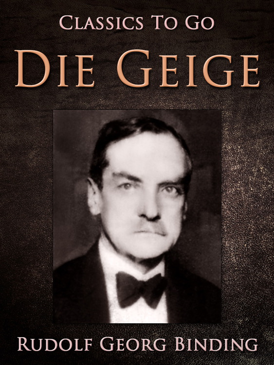 This image is the cover for the book Die Geige, Classics To Go
