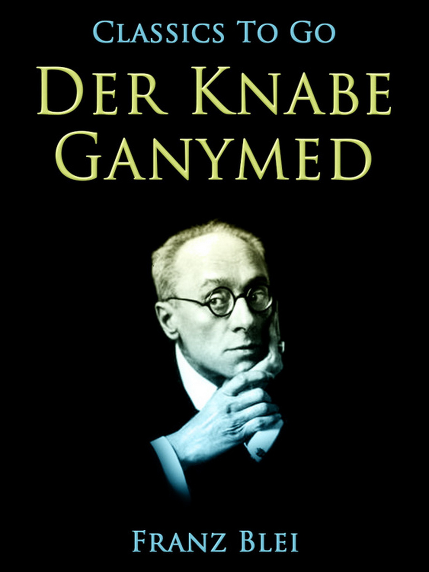 This image is the cover for the book Der Knabe Ganymed, Classics To Go
