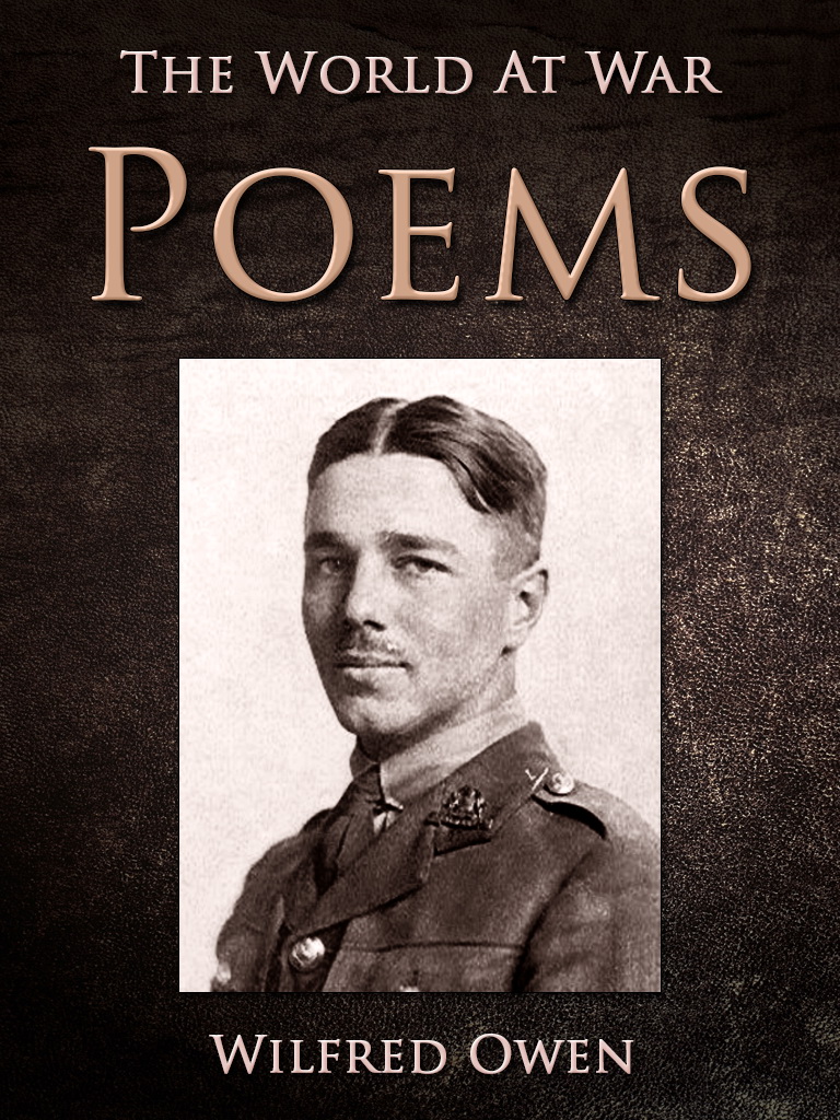 This image is the cover for the book Poems, The World At War