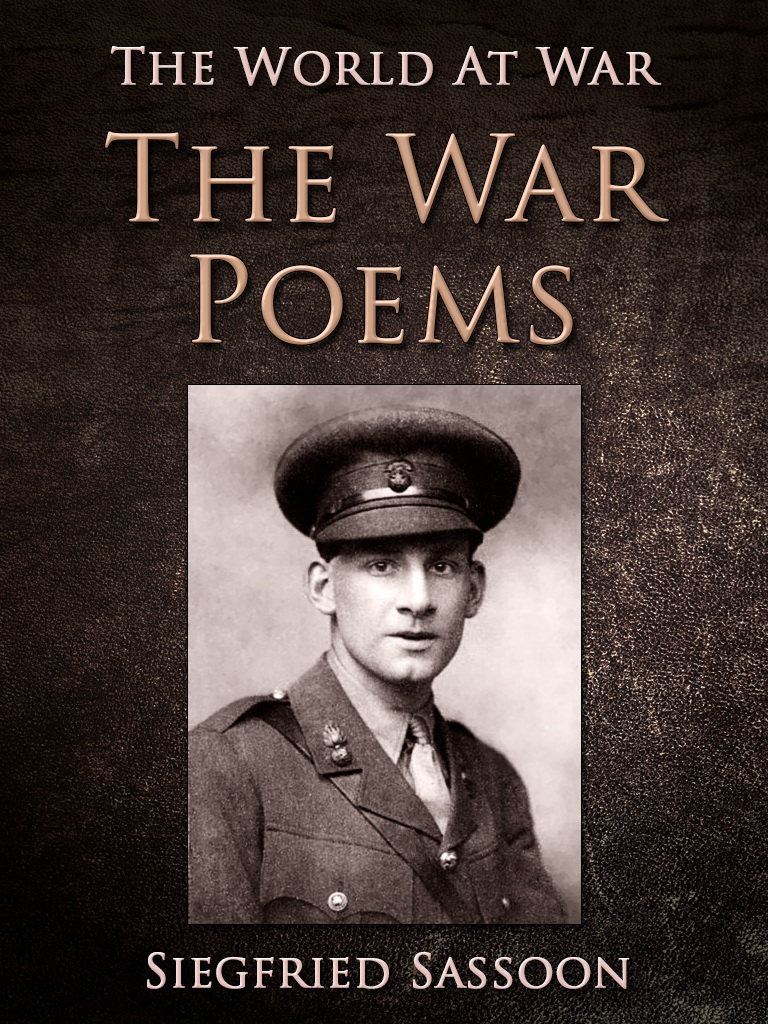 This image is the cover for the book The War Poems, The World At War