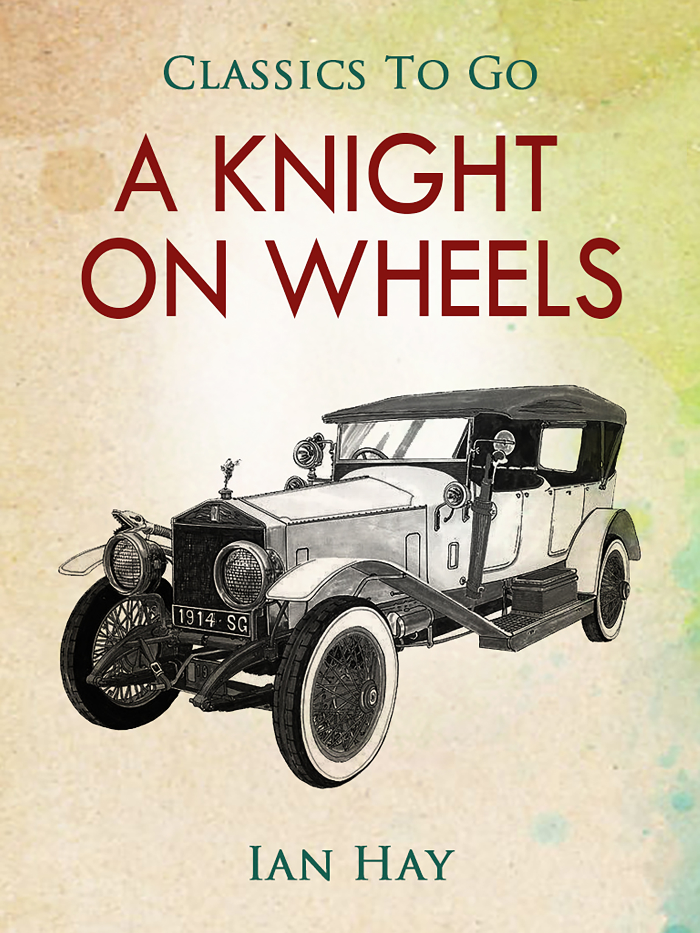 This image is the cover for the book A Knight on Wheels, Classics To Go