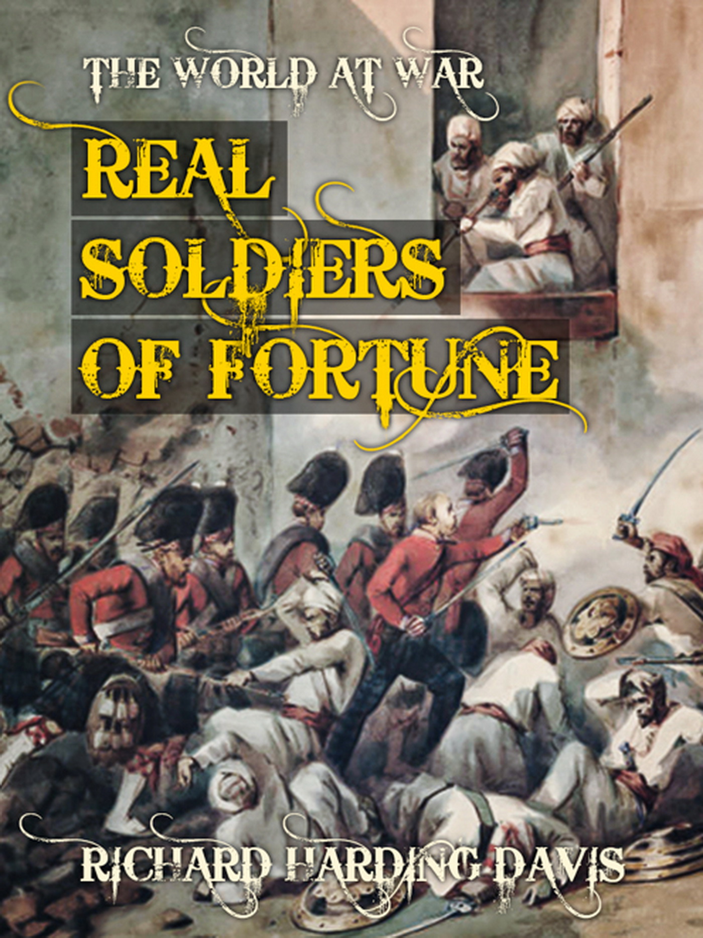 This image is the cover for the book Real Soldiers of Fortune, The World At War