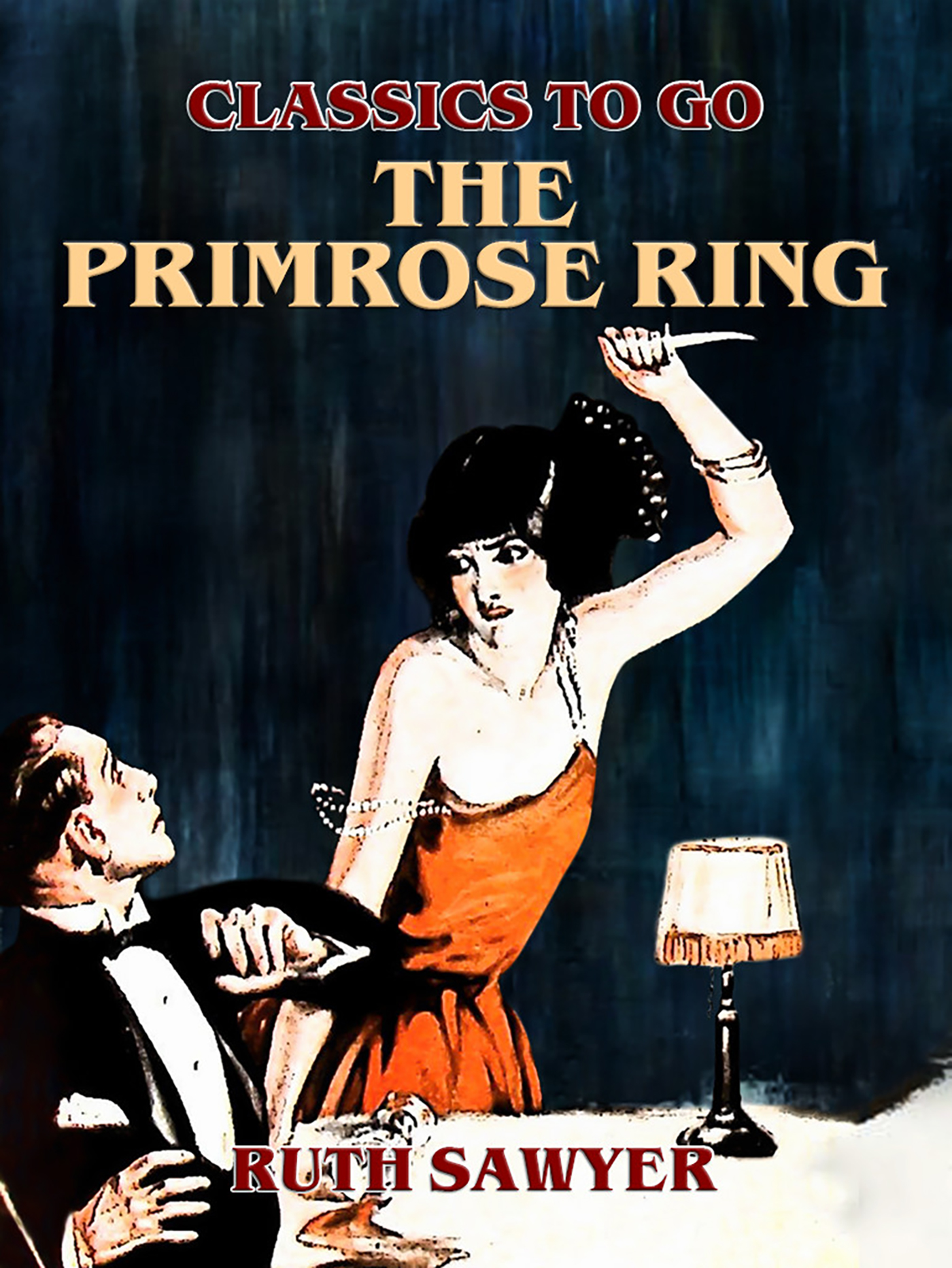 This image is the cover for the book The Primrose Ring, Classics To Go
