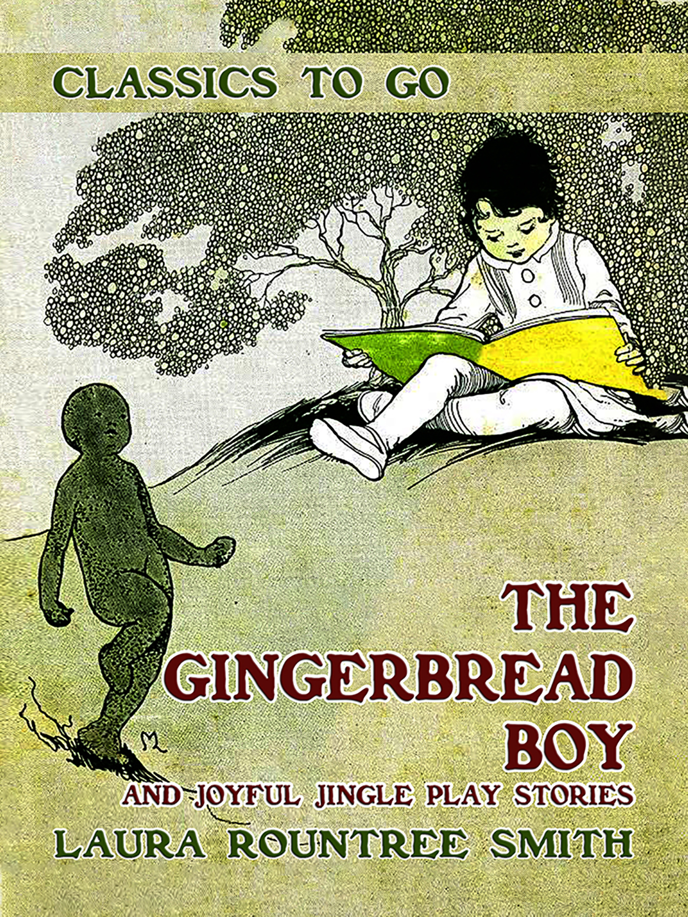 This image is the cover for the book The Gingerbread Boy and Joyful Jingle Play Stories, Classics To Go