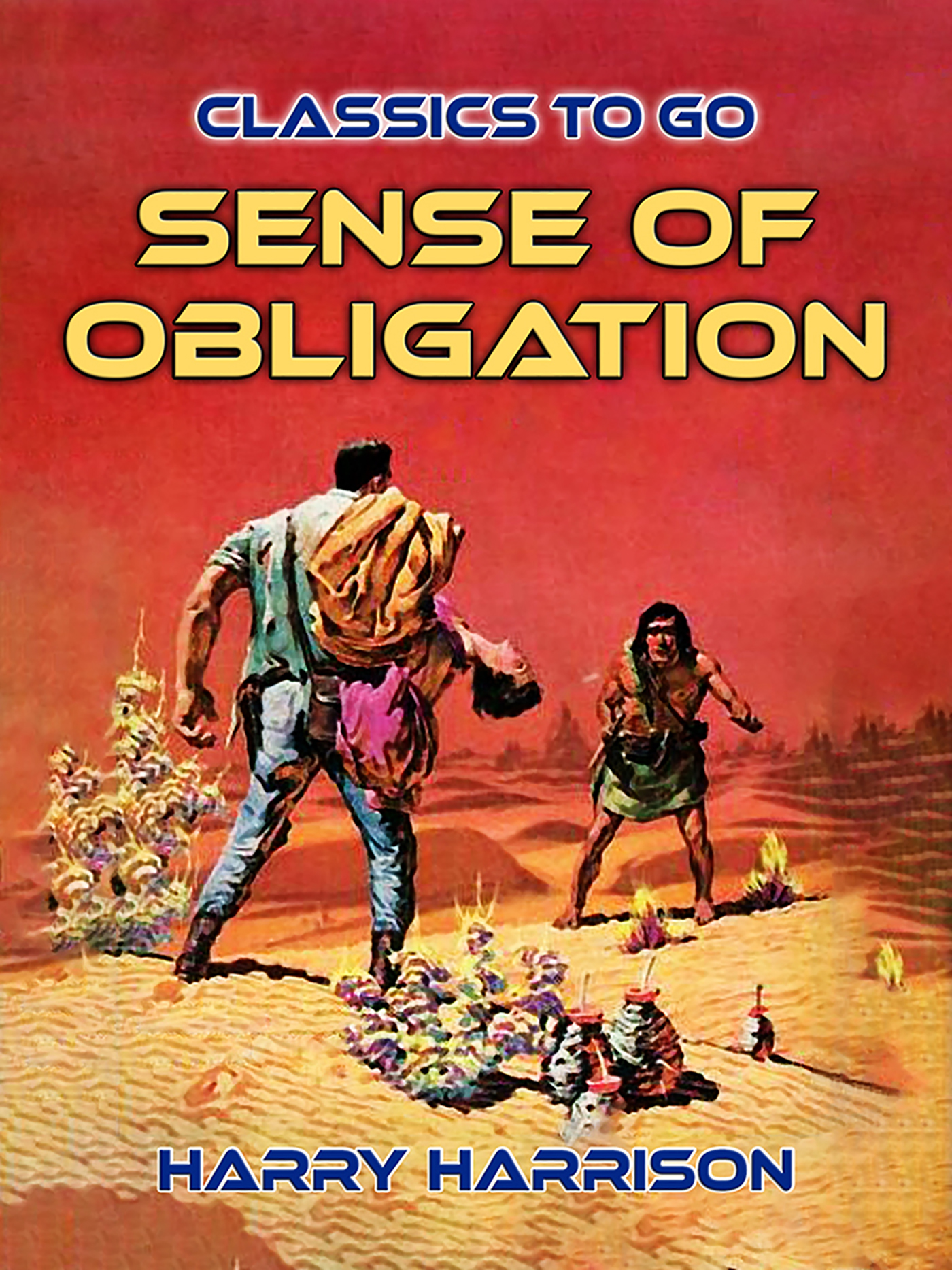 This image is the cover for the book Sense of Obligation, Classics To Go