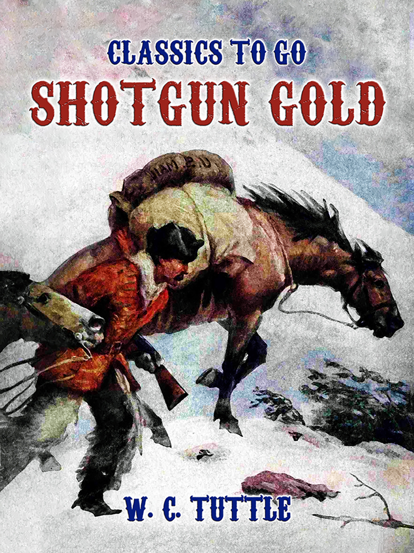 This image is the cover for the book Shotgun Gold, Classics To Go