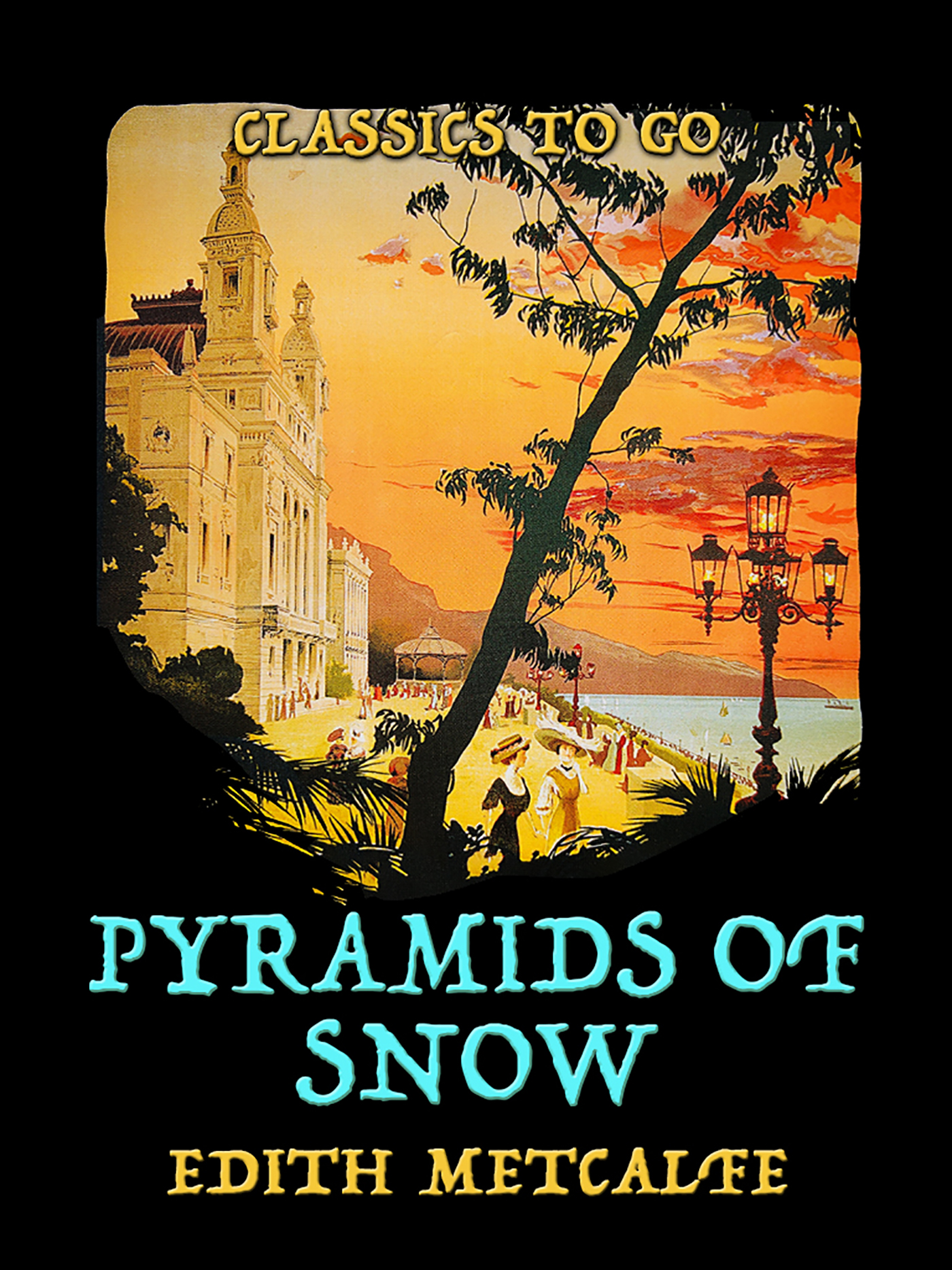 This image is the cover for the book Pyramids Of Snow, Classics To Go