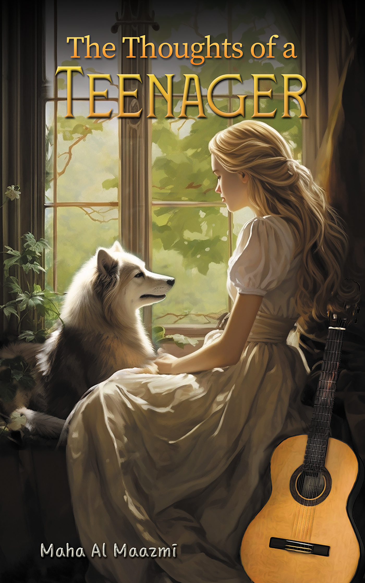 This image is the cover for the book The Thoughts of a Teenager