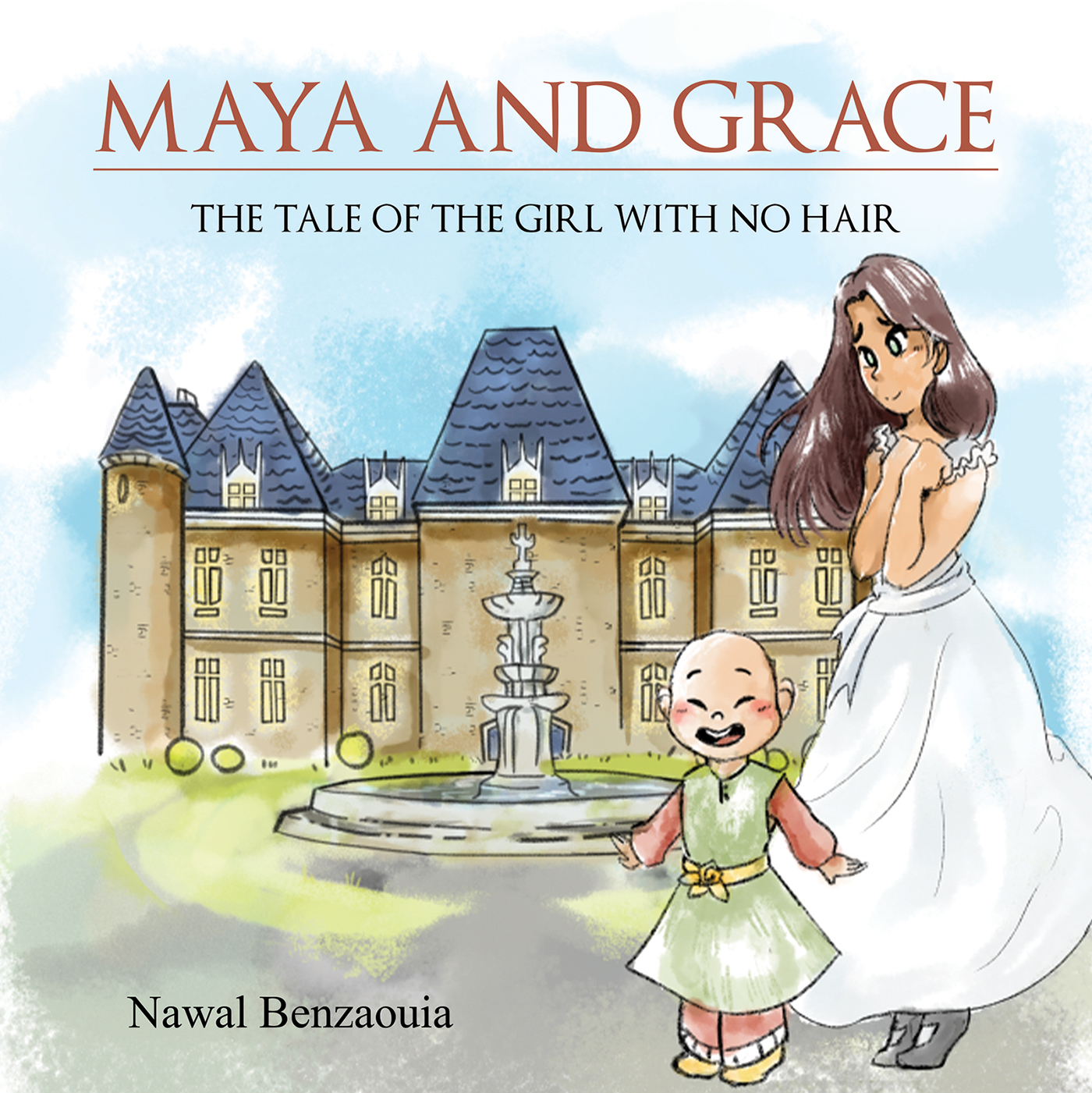 This image is the cover for the book Maya and Grace