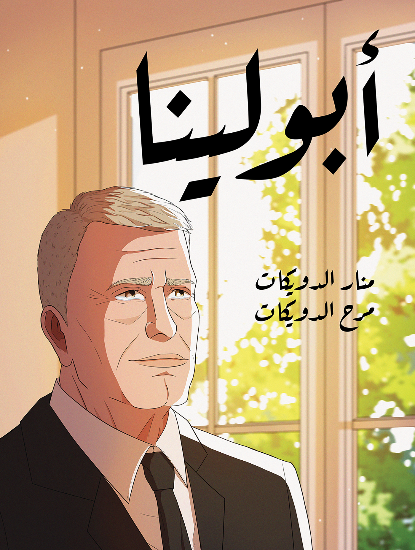 This image is the cover for the book أبو لينا