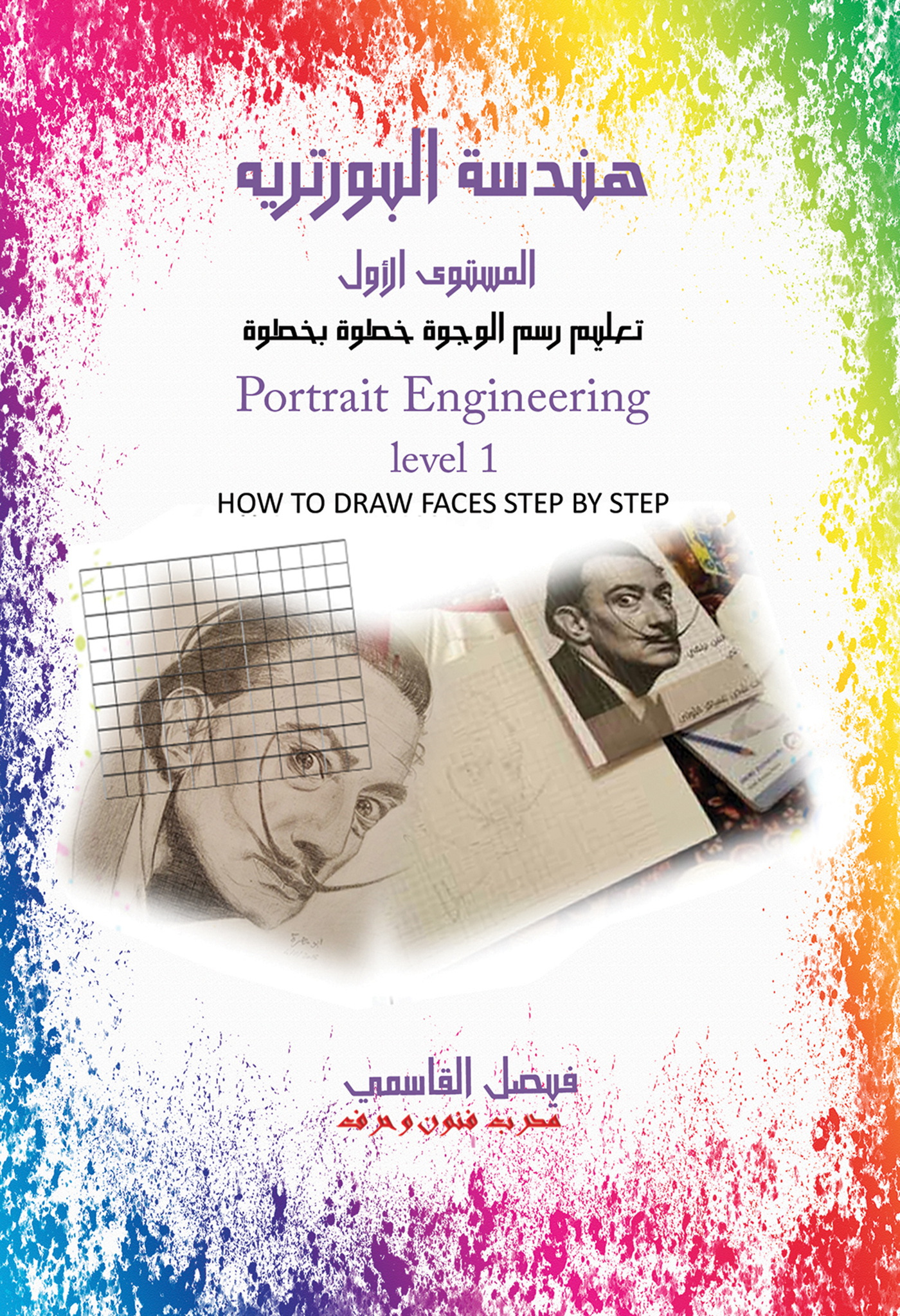 This image is the cover for the book هندسة البورتريه المستوى الأول