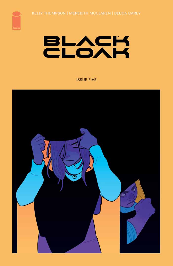 This image is the cover for the book Black Cloak #5, Black Cloak