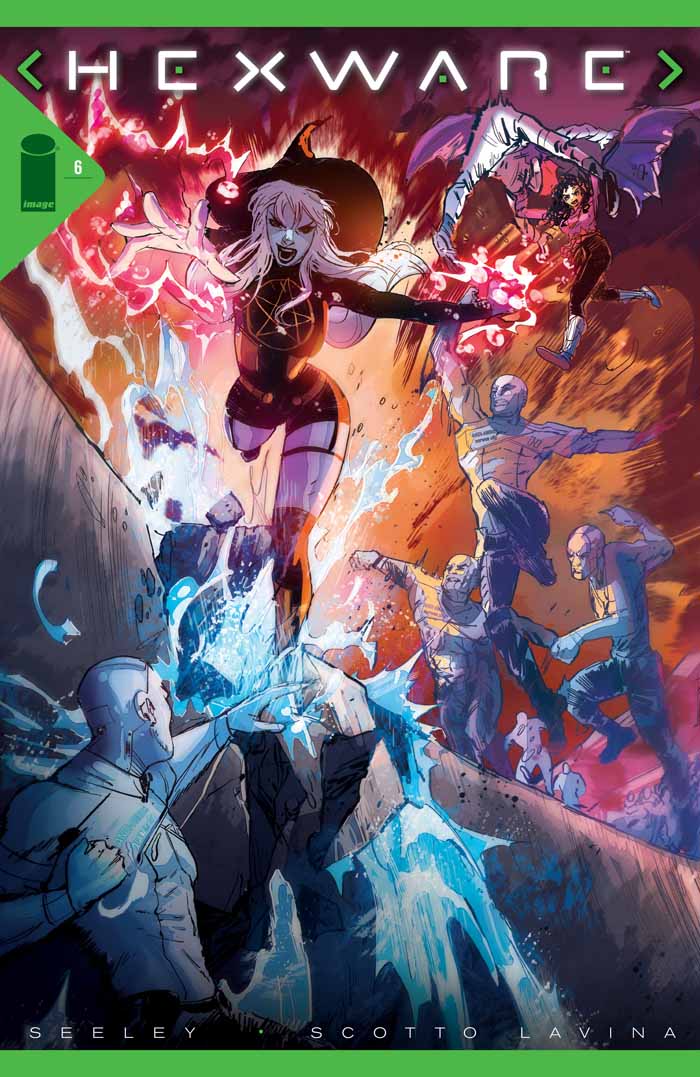 This image is the cover for the book Hexware #6, Hexware