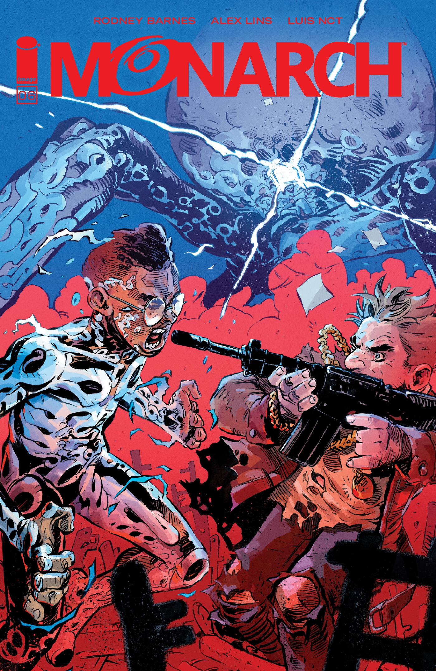 This image is the cover for the book Monarch #6, Monarch