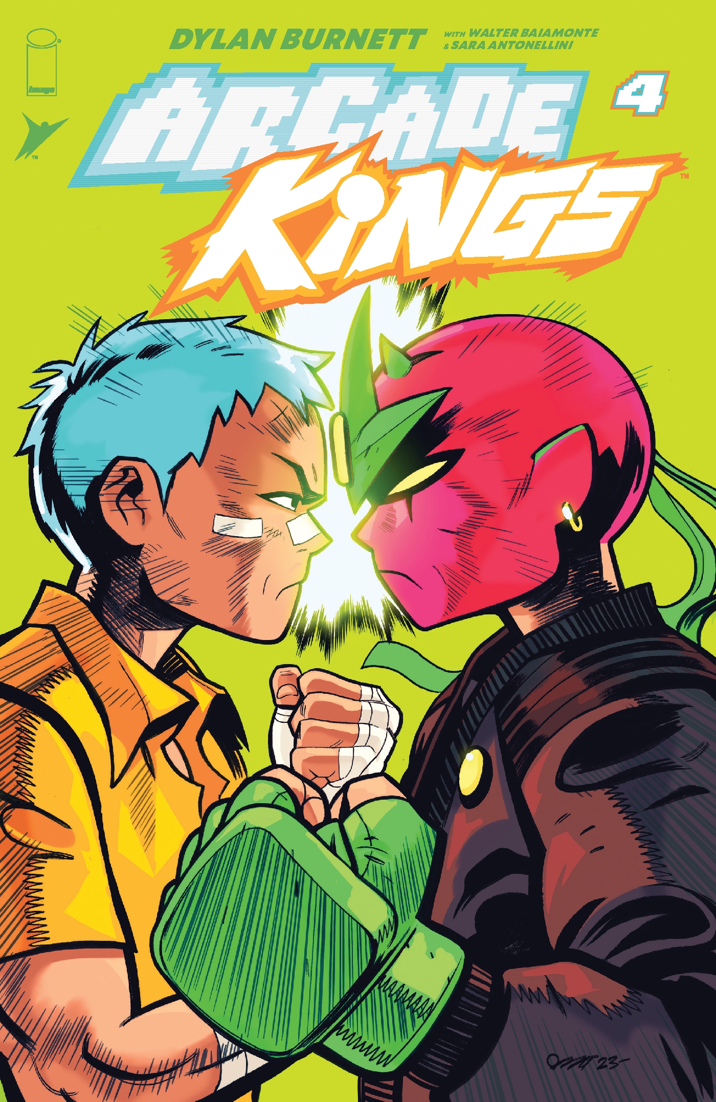 This image is the cover for the book Arcade Kings #4, Arcade Kings