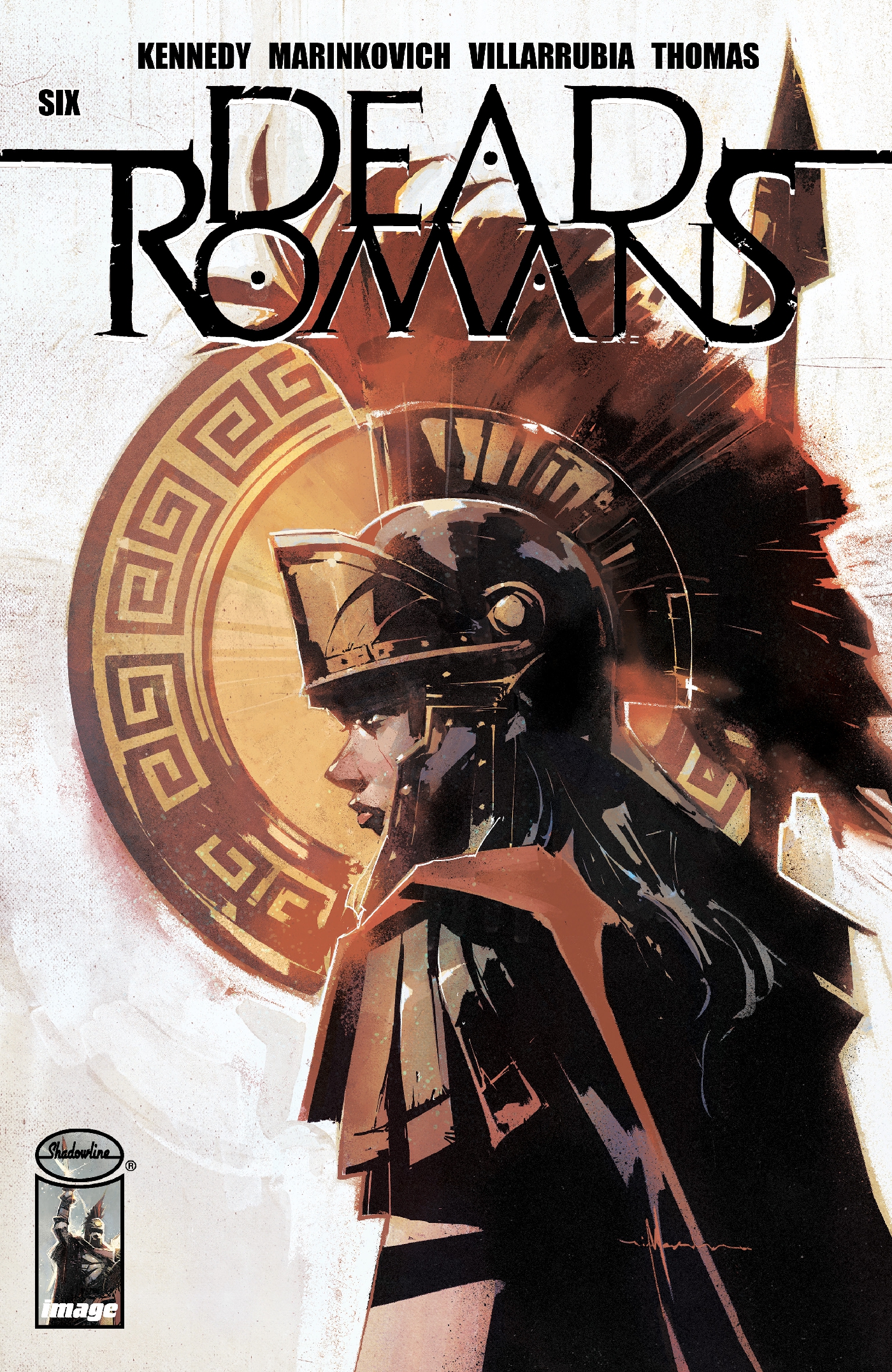 This image is the cover for the book Dead Romans #6, Dead Romans
