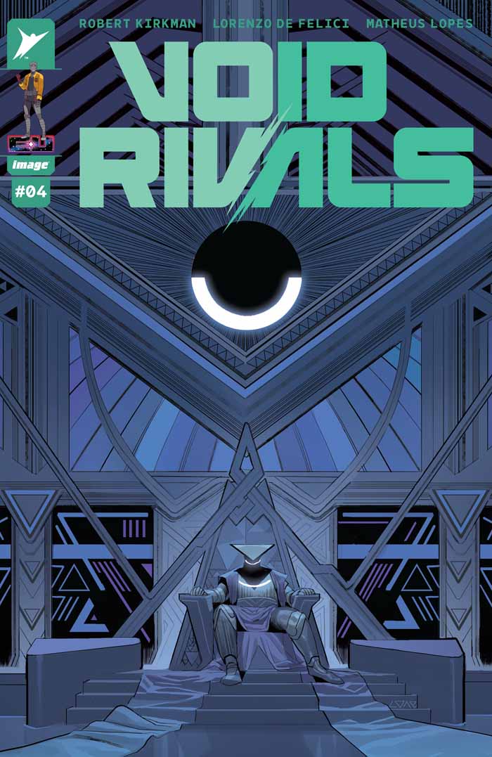 This image is the cover for the book Void Rivals #4, Void Rivals