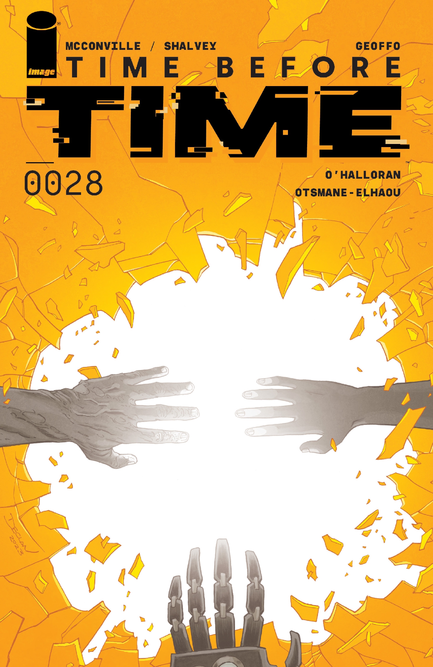 This image is the cover for the book Time Before Time #28, Time Before Time