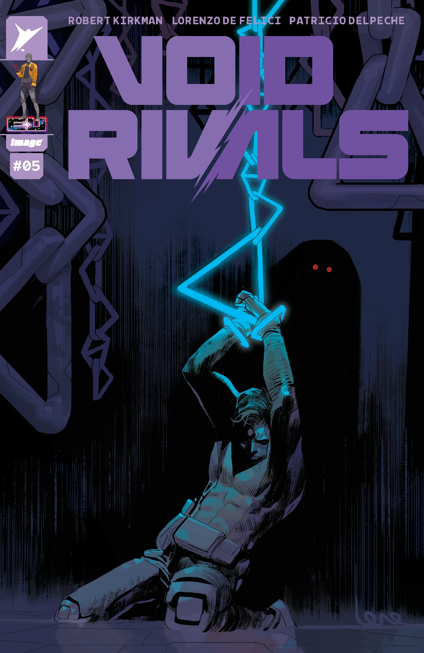 This image is the cover for the book Void Rivals #5, Void Rivals