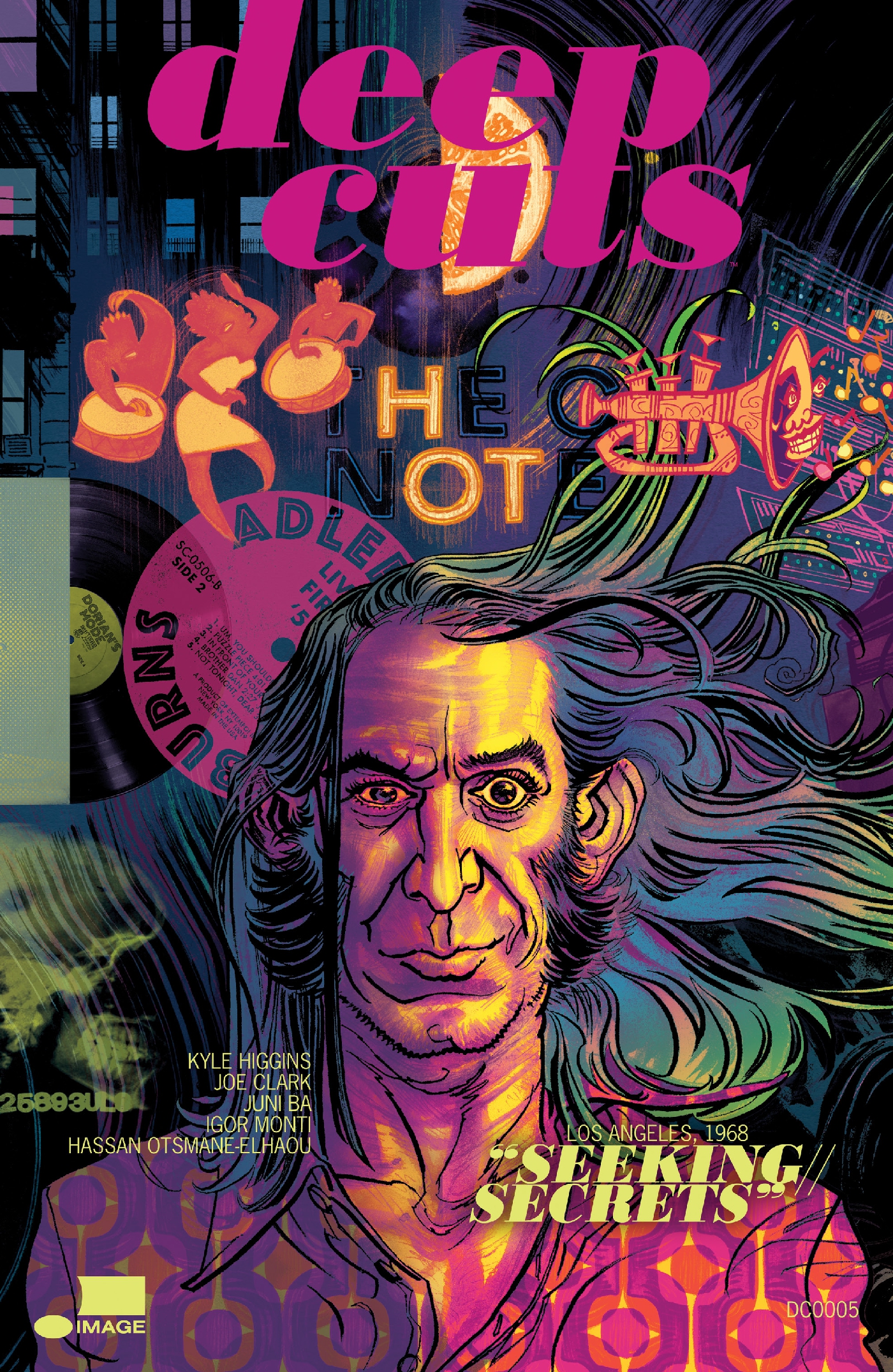 This image is the cover for the book Deep Cuts #5, Deep Cuts