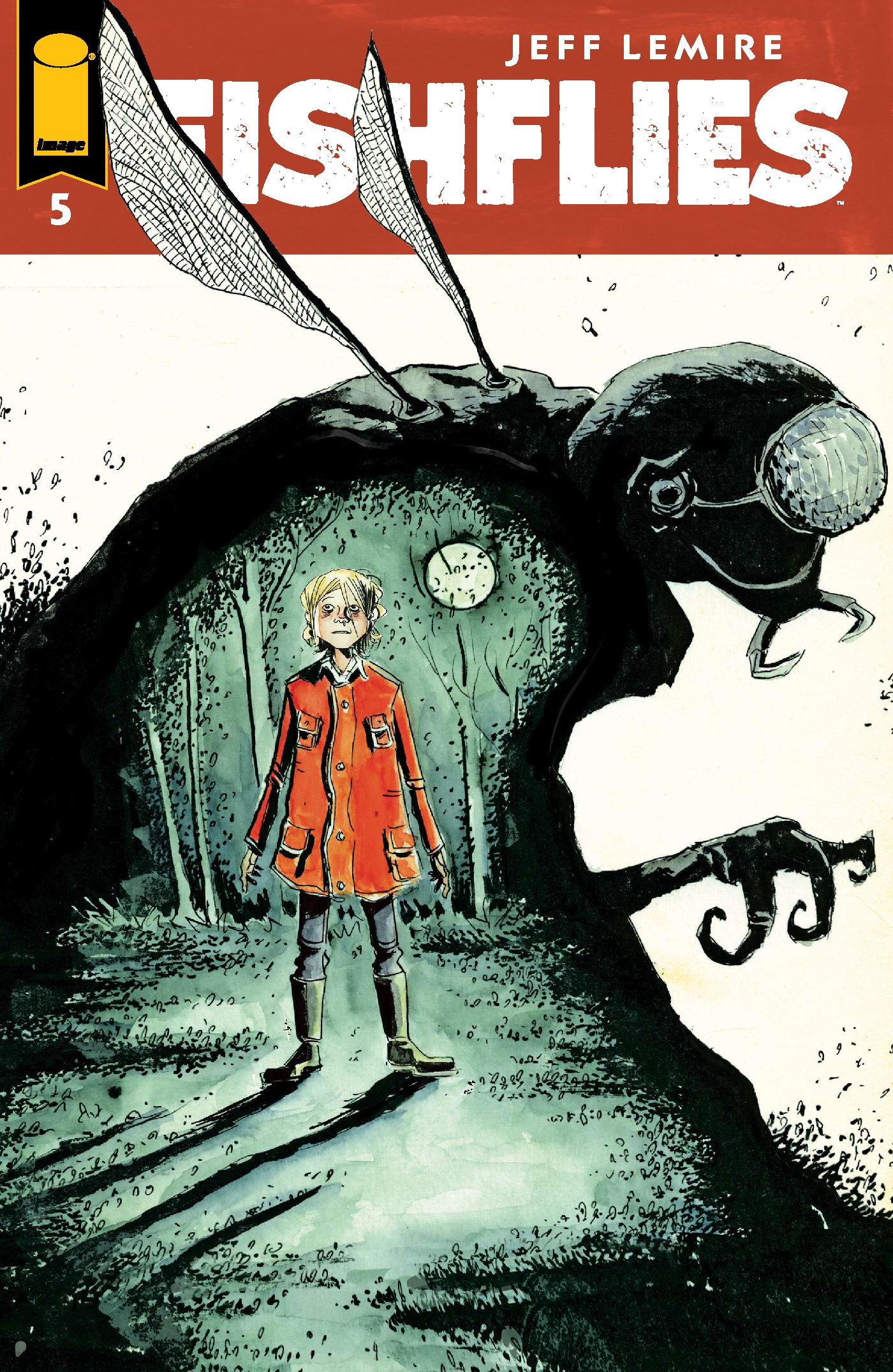 This image is the cover for the book Fishflies #5, FISHFLIES