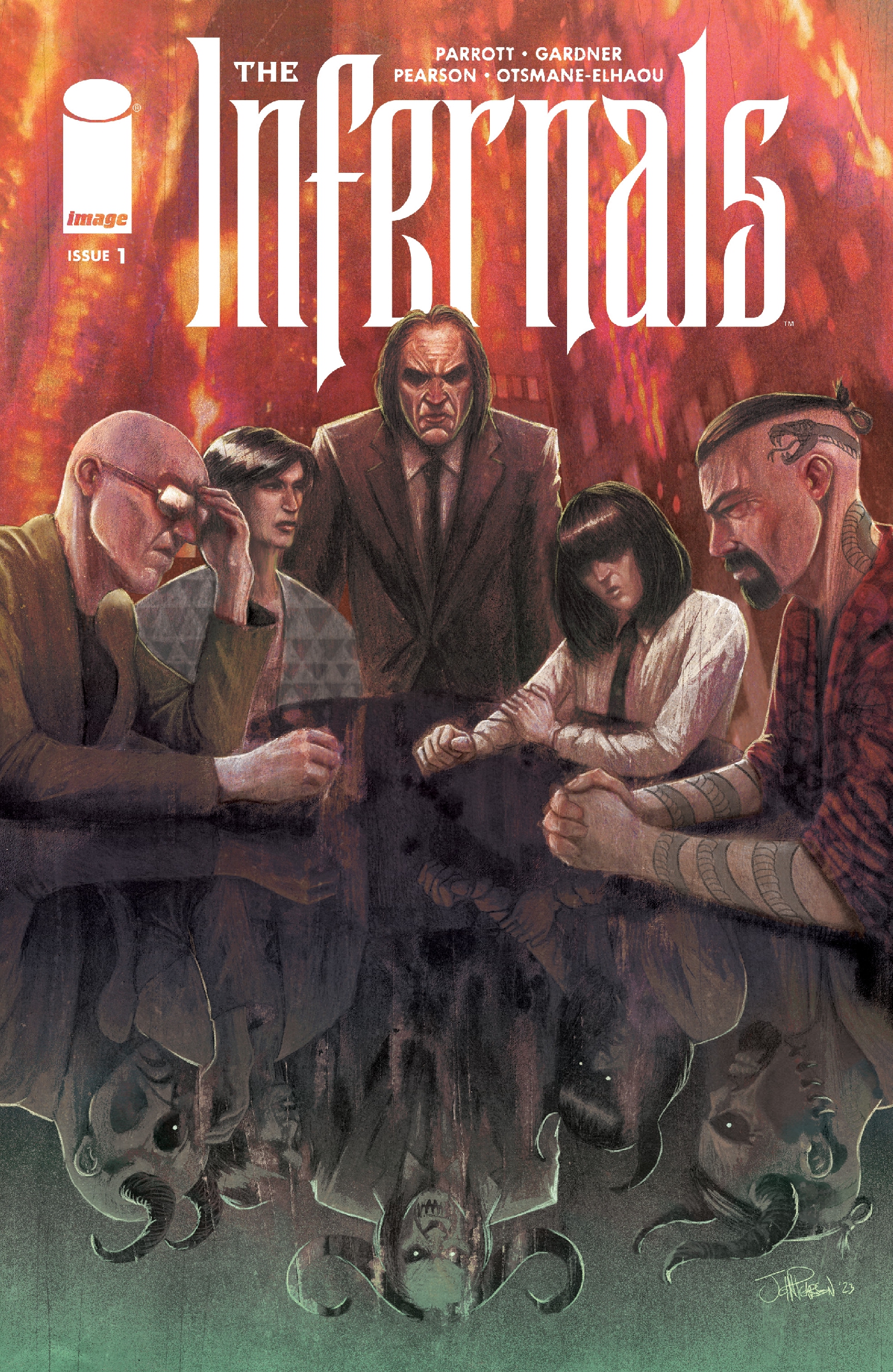 This image is the cover for the book The Infernals #1, The Infernals