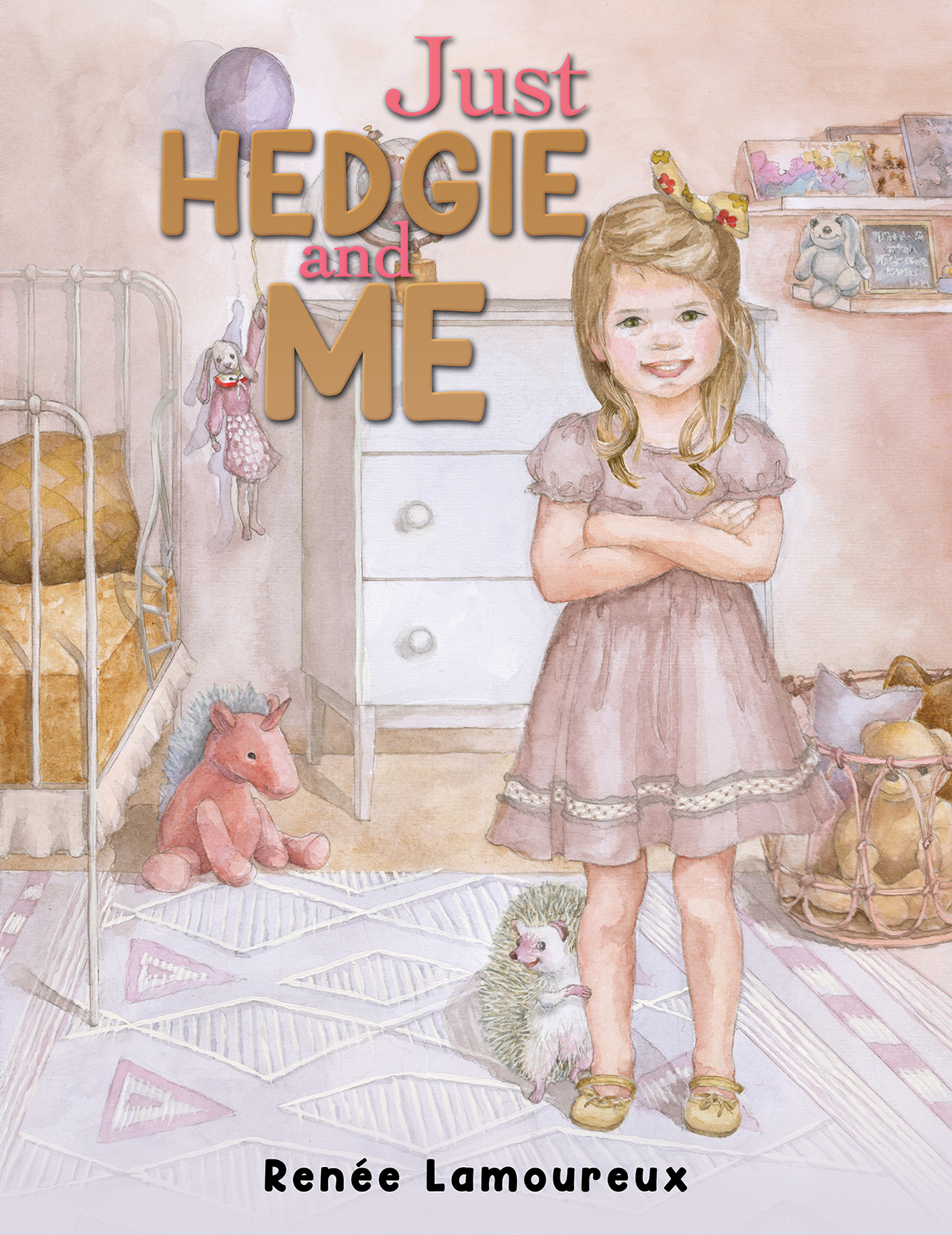 This image is the cover for the book Just Hedgie and Me