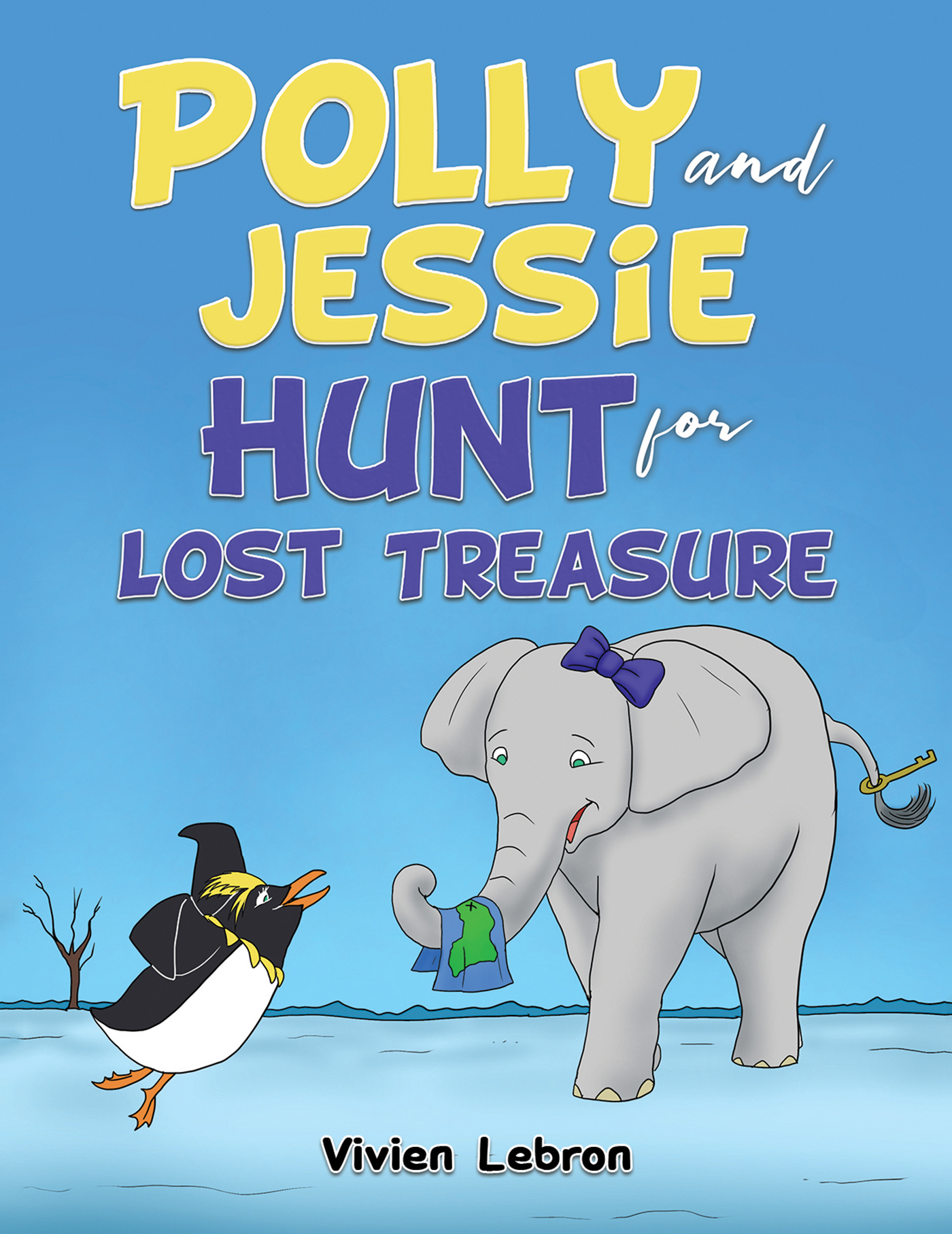 This image is the cover for the book Polly and Jessie Hunt for Lost Treasure