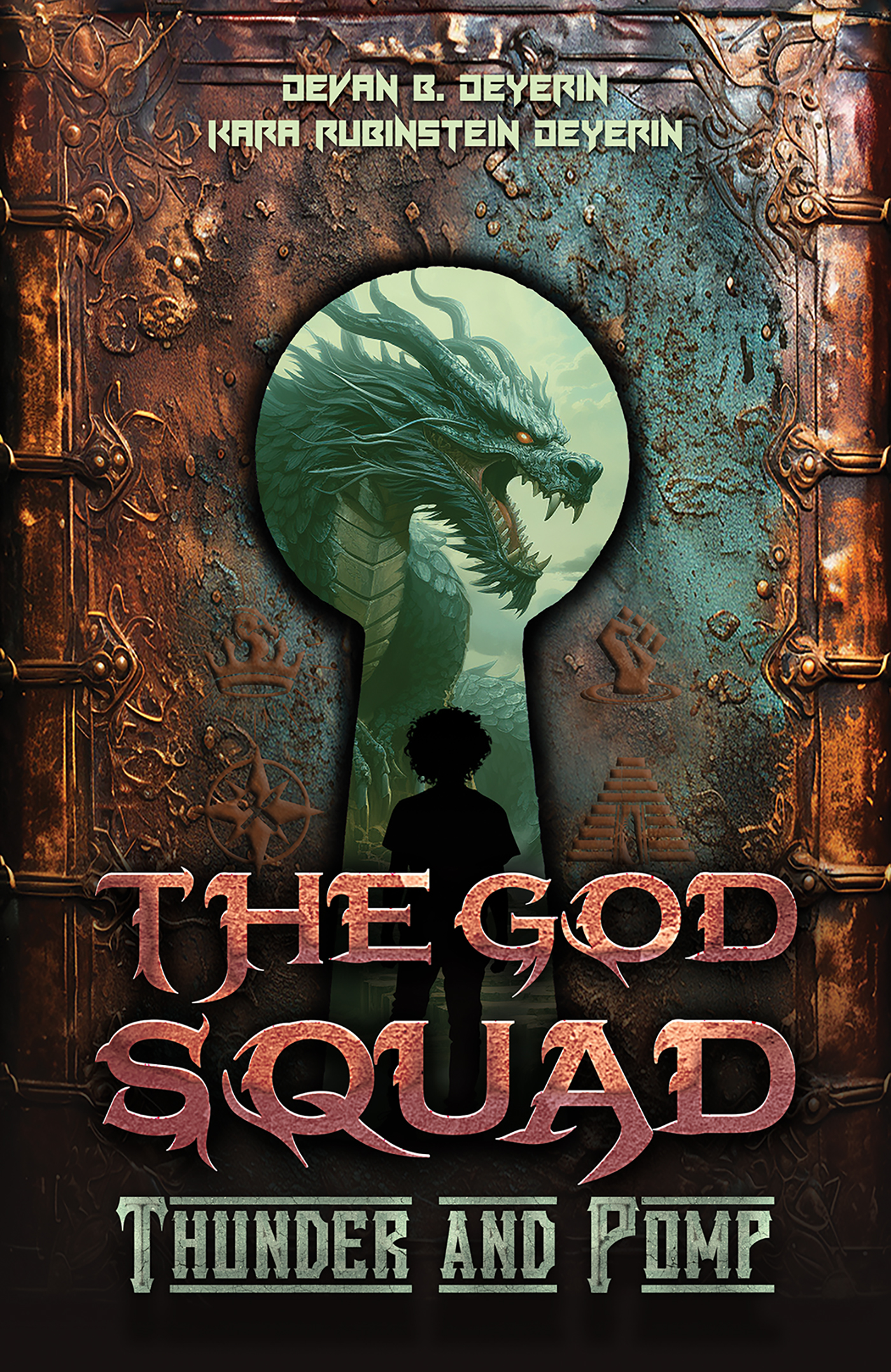 This image is the cover for the book The God Squad