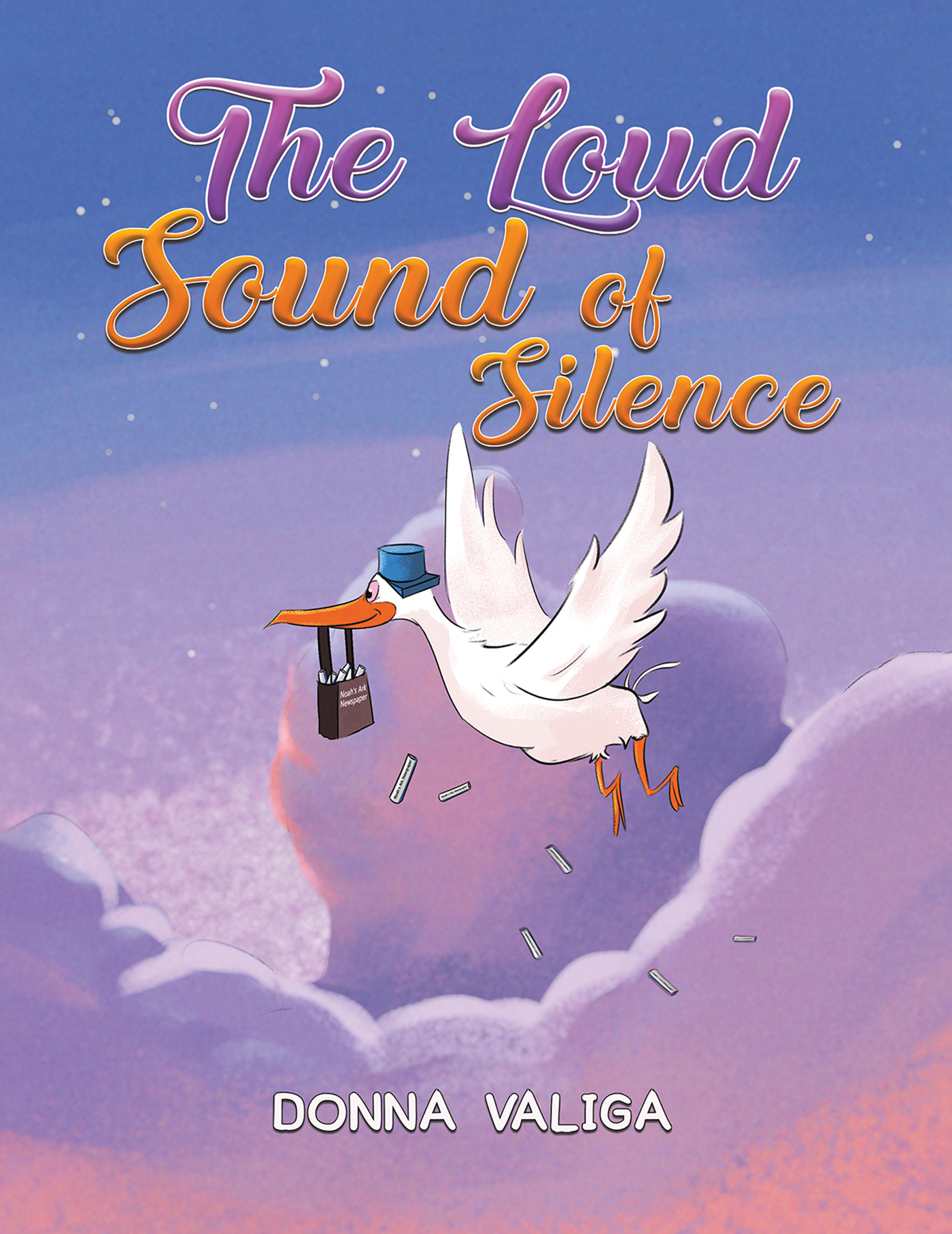 This image is the cover for the book The Loud Sound of Silence