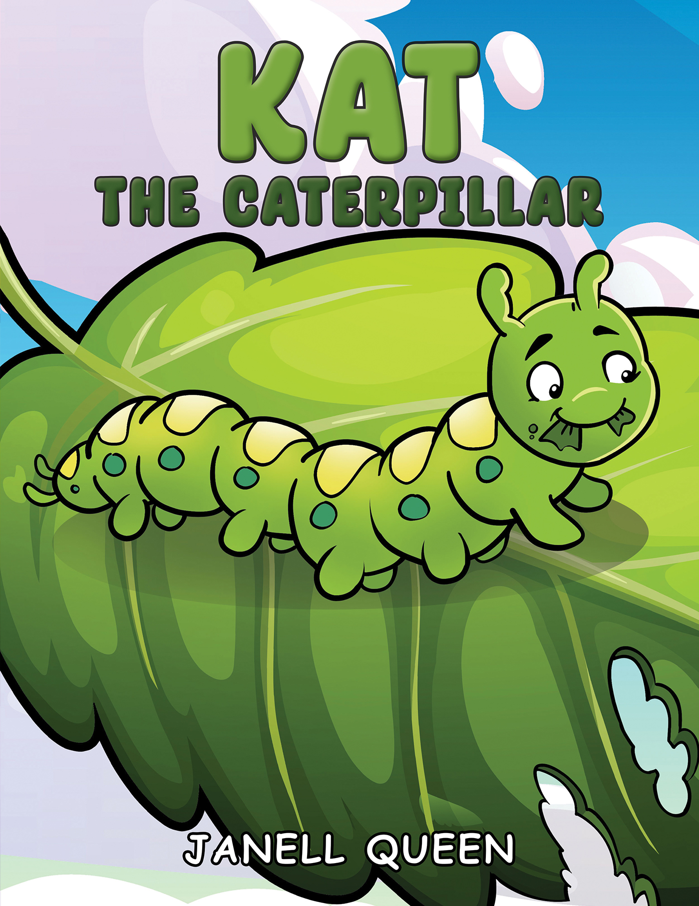 This image is the cover for the book Kat the Caterpillar