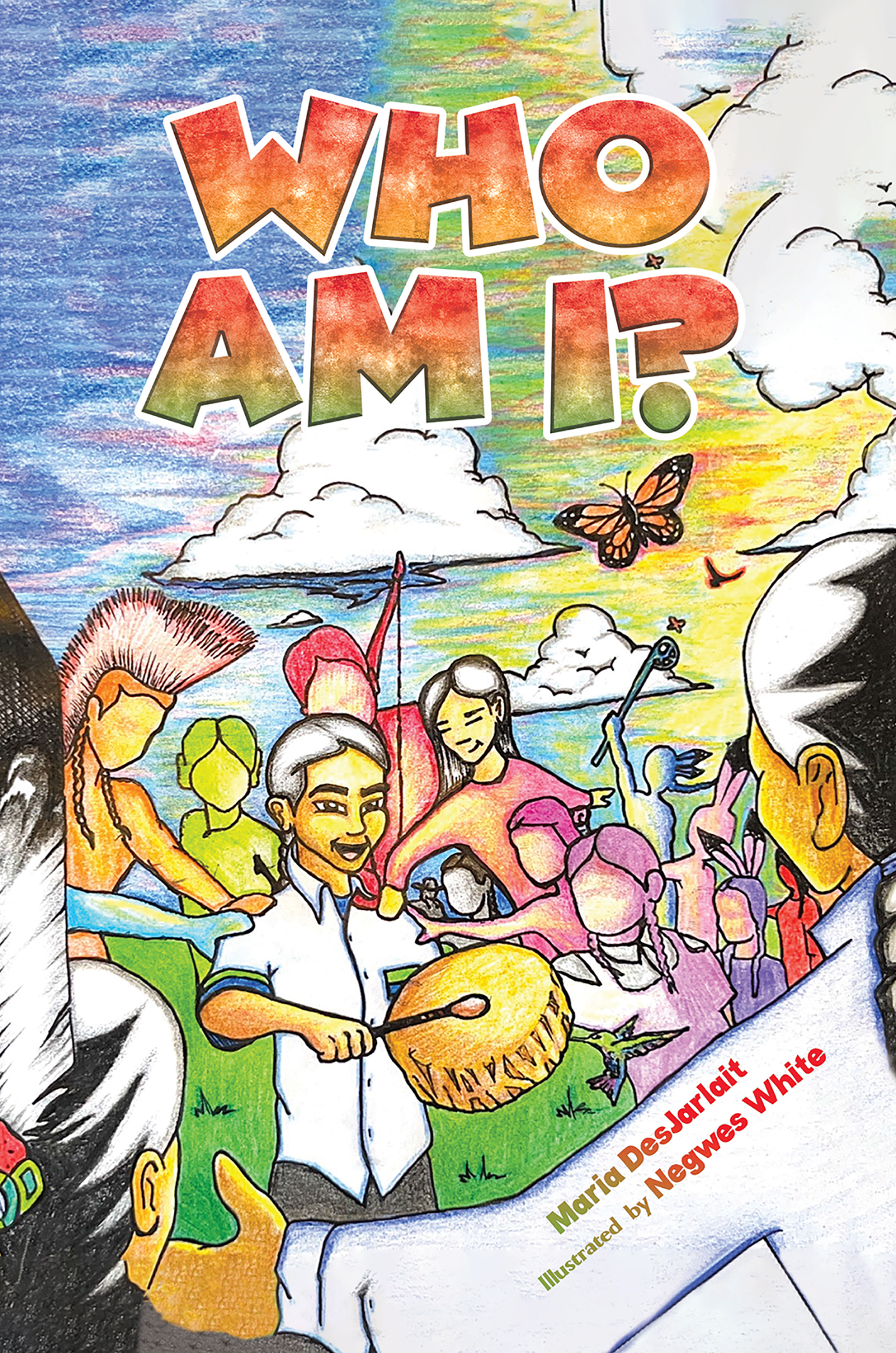 This image is the cover for the book Who Am I?