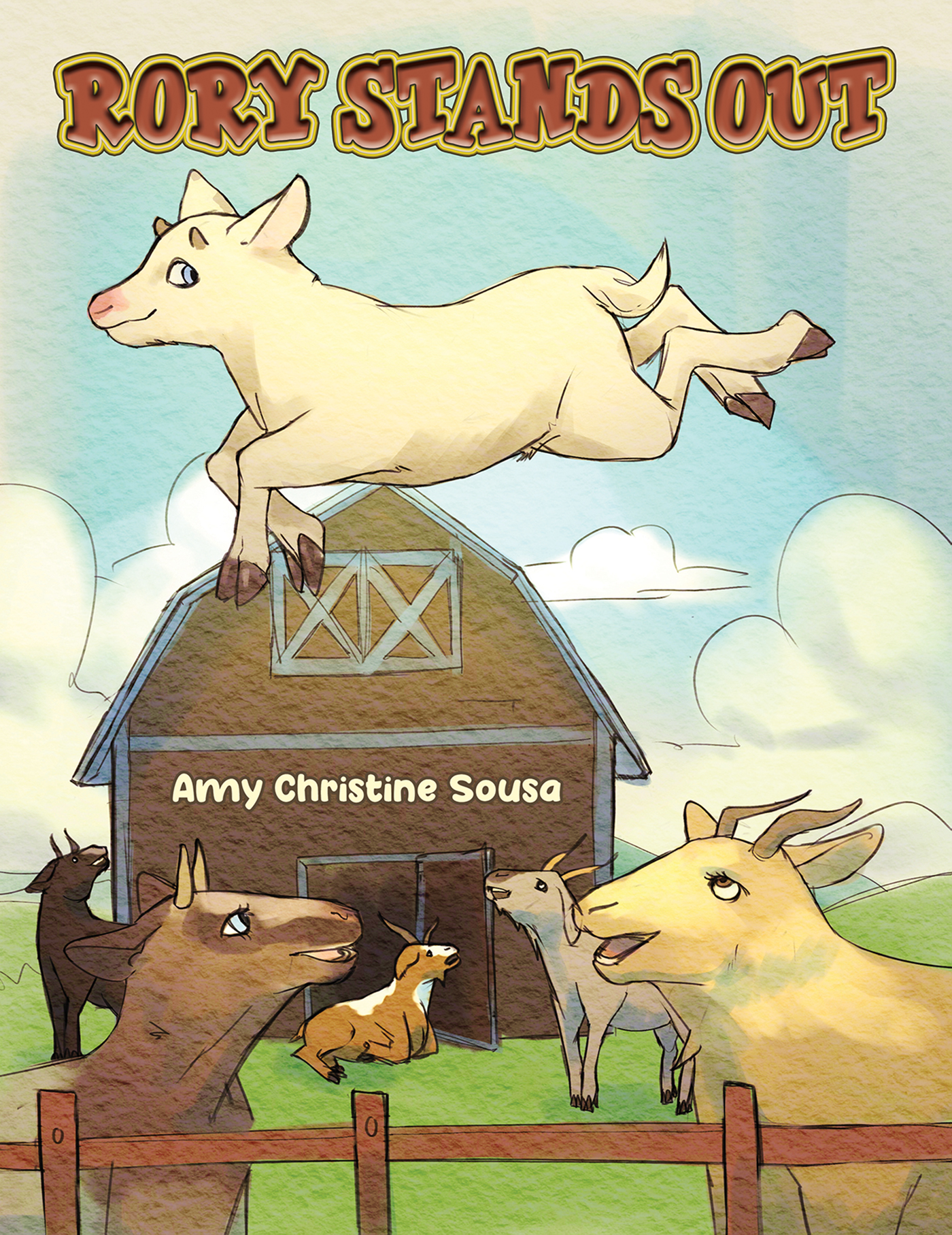This image is the cover for the book Rory Stands Out