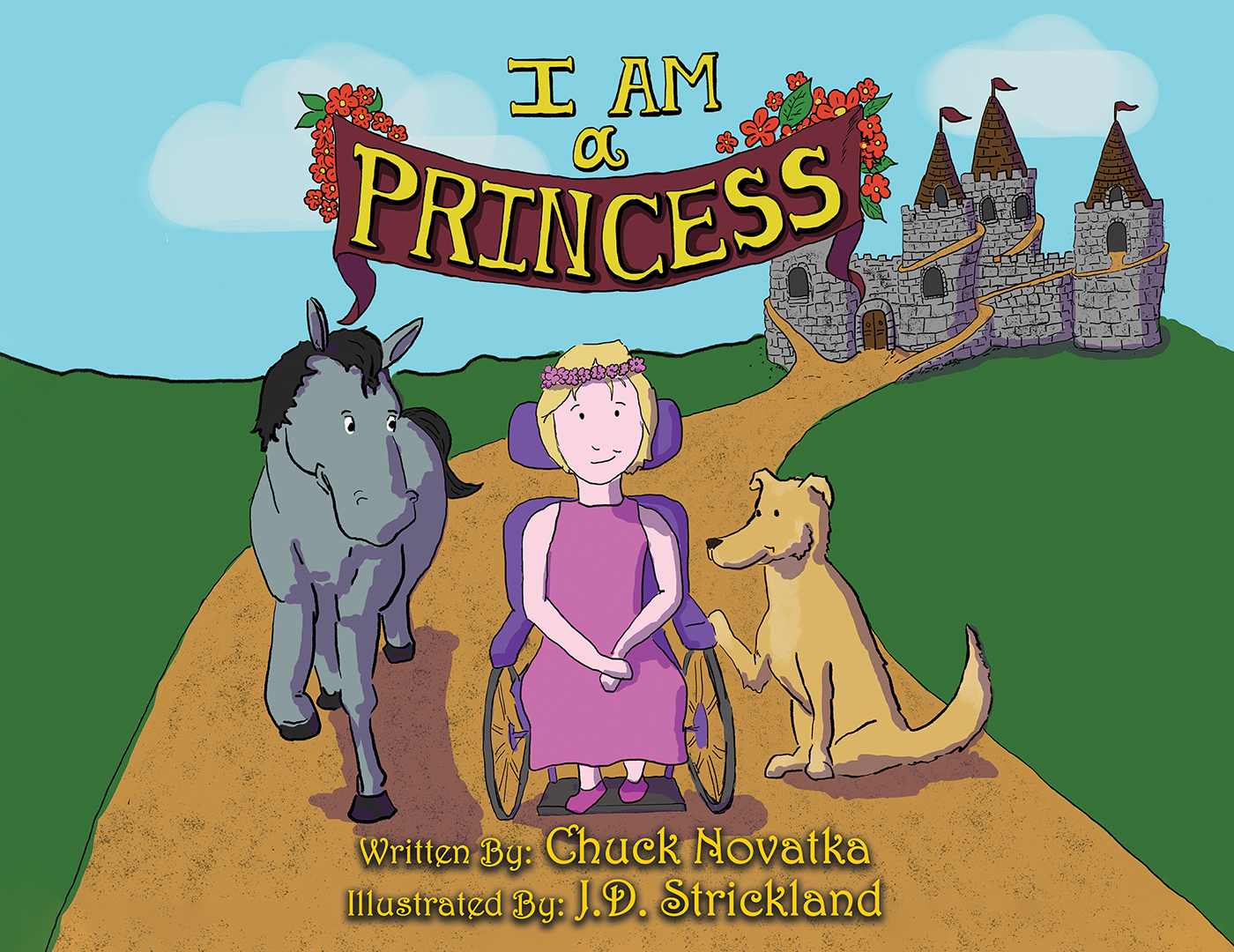 This image is the cover for the book I am a Princess
