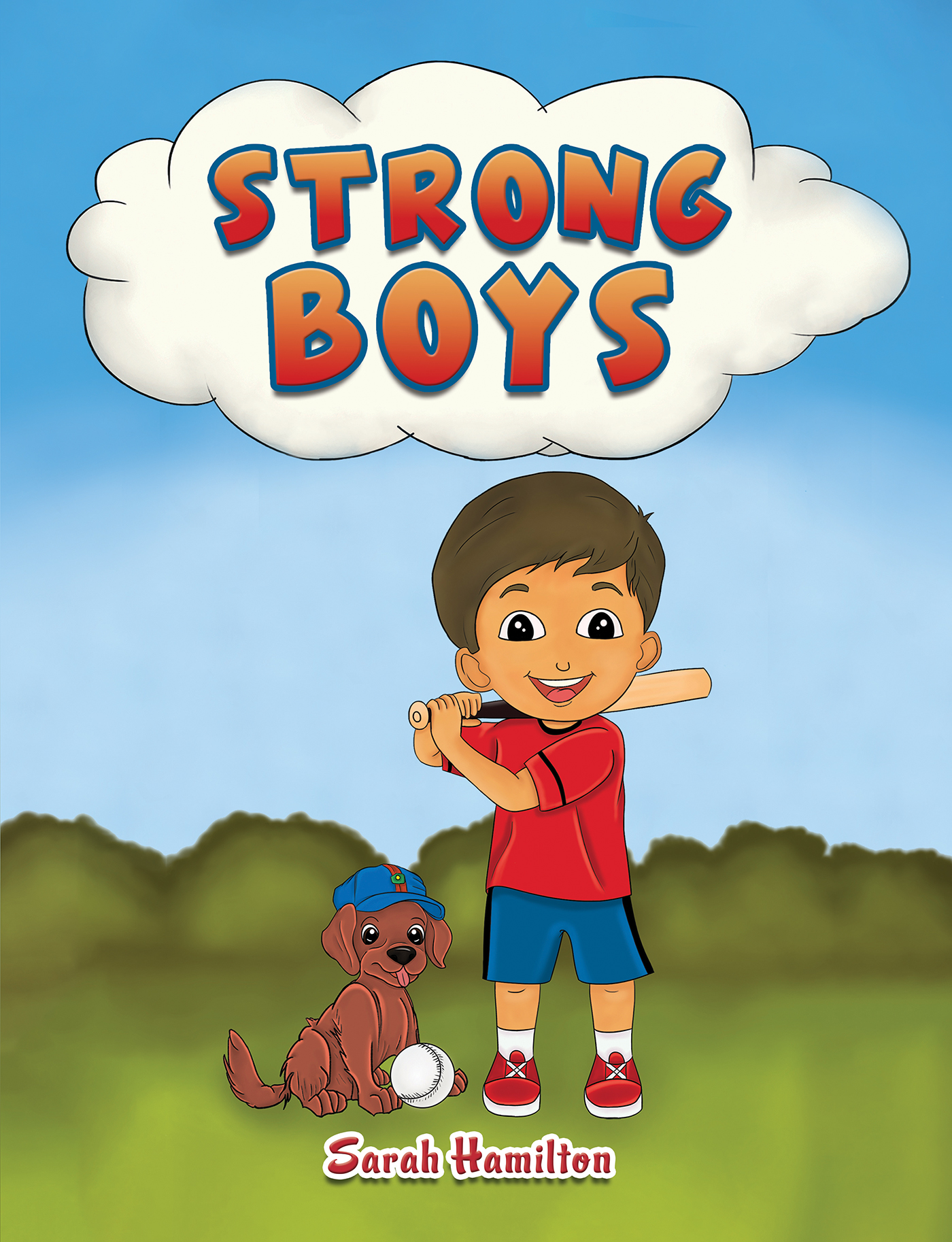 This image is the cover for the book Strong Boys