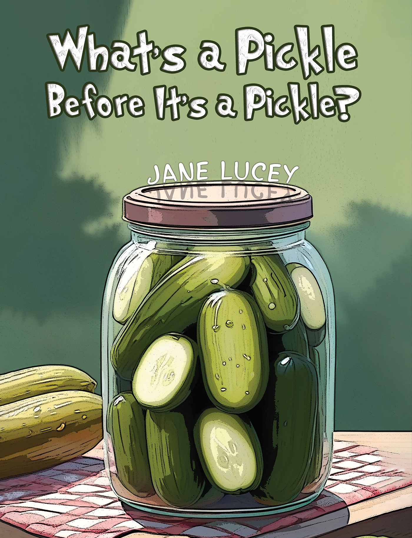 This image is the cover for the book What's a Pickle Before It's a Pickle?