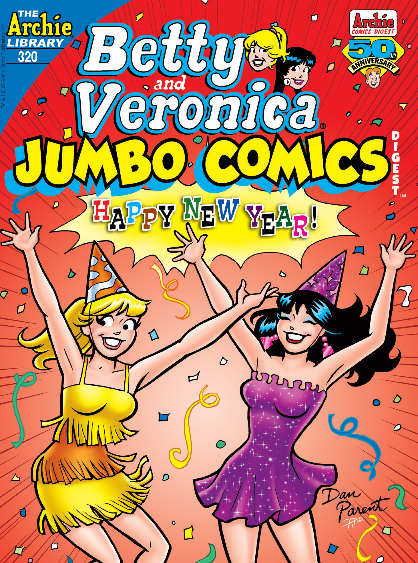 This image is the cover for the book Betty & Veronica Double Digest #320, Betty & Veronica Double Digest