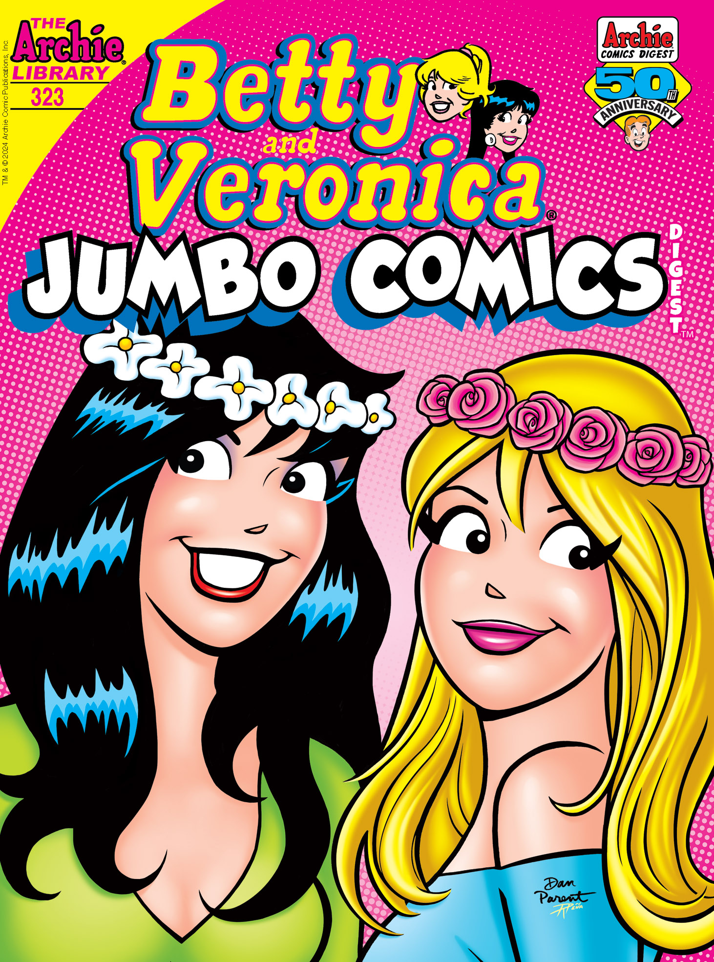This image is the cover for the book Betty & Veronica Double Digest #323, Betty & Veronica Double Digest